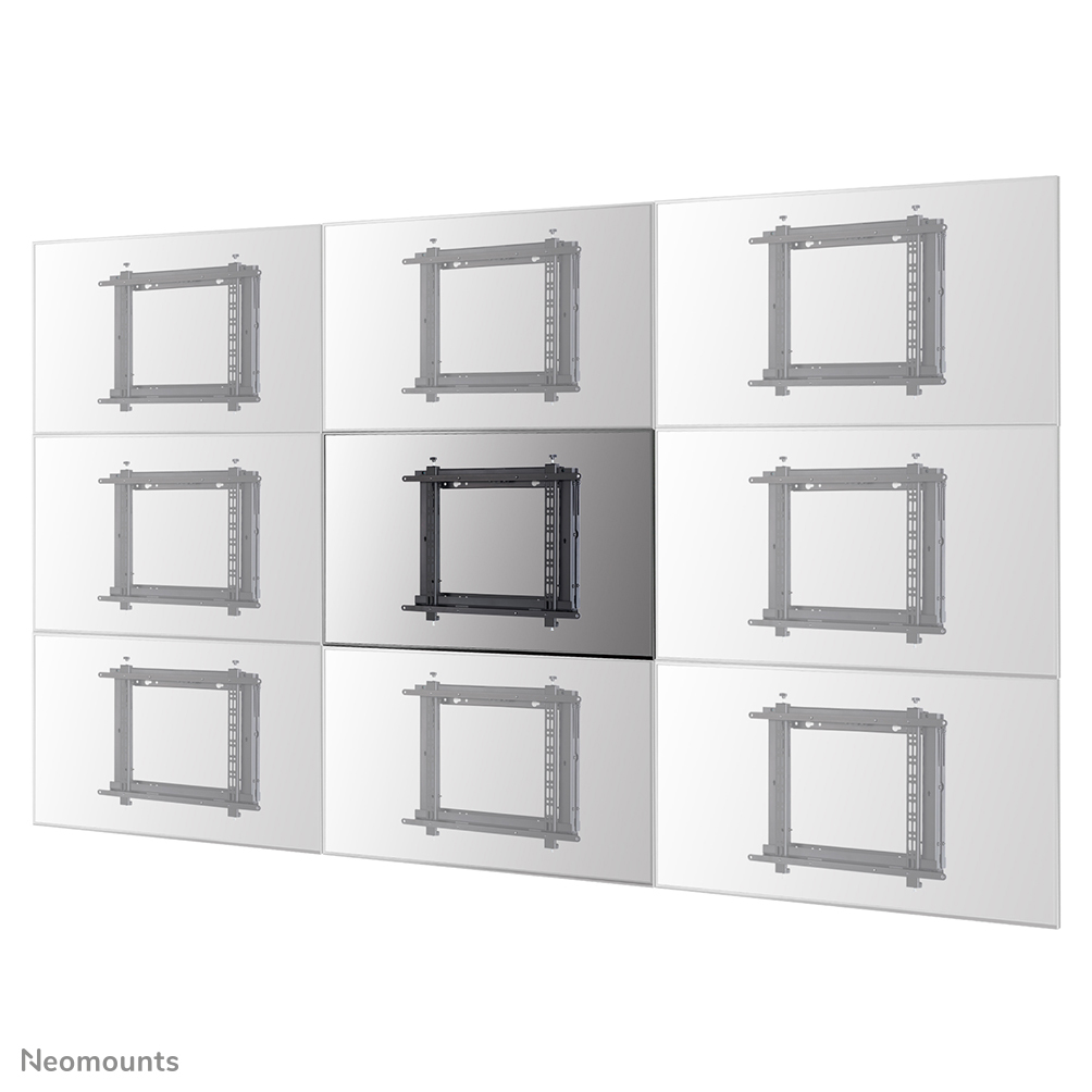 NEOMOUNTS Wall Mounted video wall mount pop-out/lportrait & landscape pre-assembled