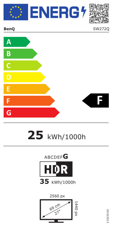 SW272Q 20 MIO:1 300CD/M DP1.4 H 27IN LED 2560X1440 16:9 5