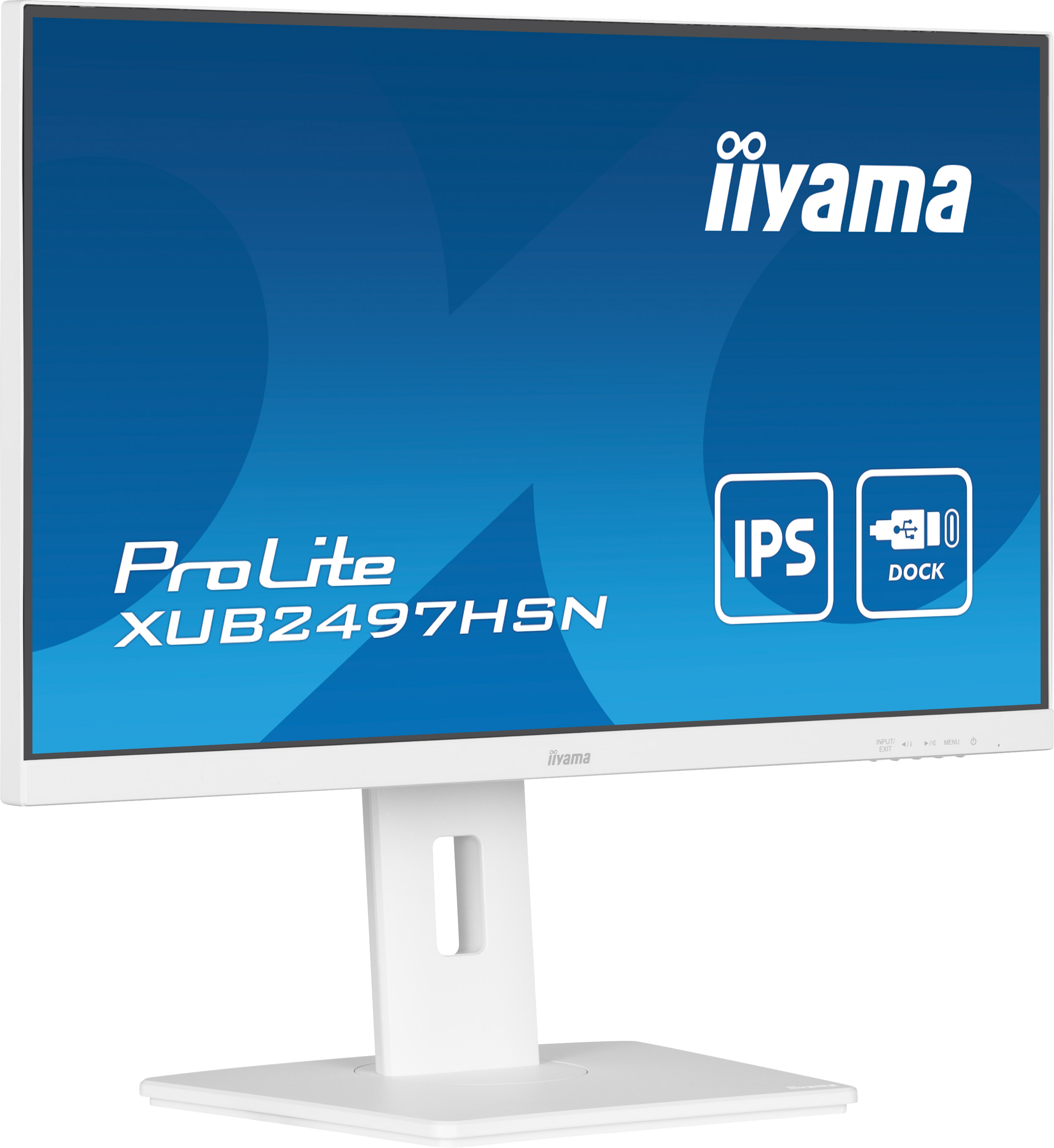 IIYAMA 60,5cm (23,8) XUB2497HSN-W2 16:9 HDMI+DP+USB-C Lift