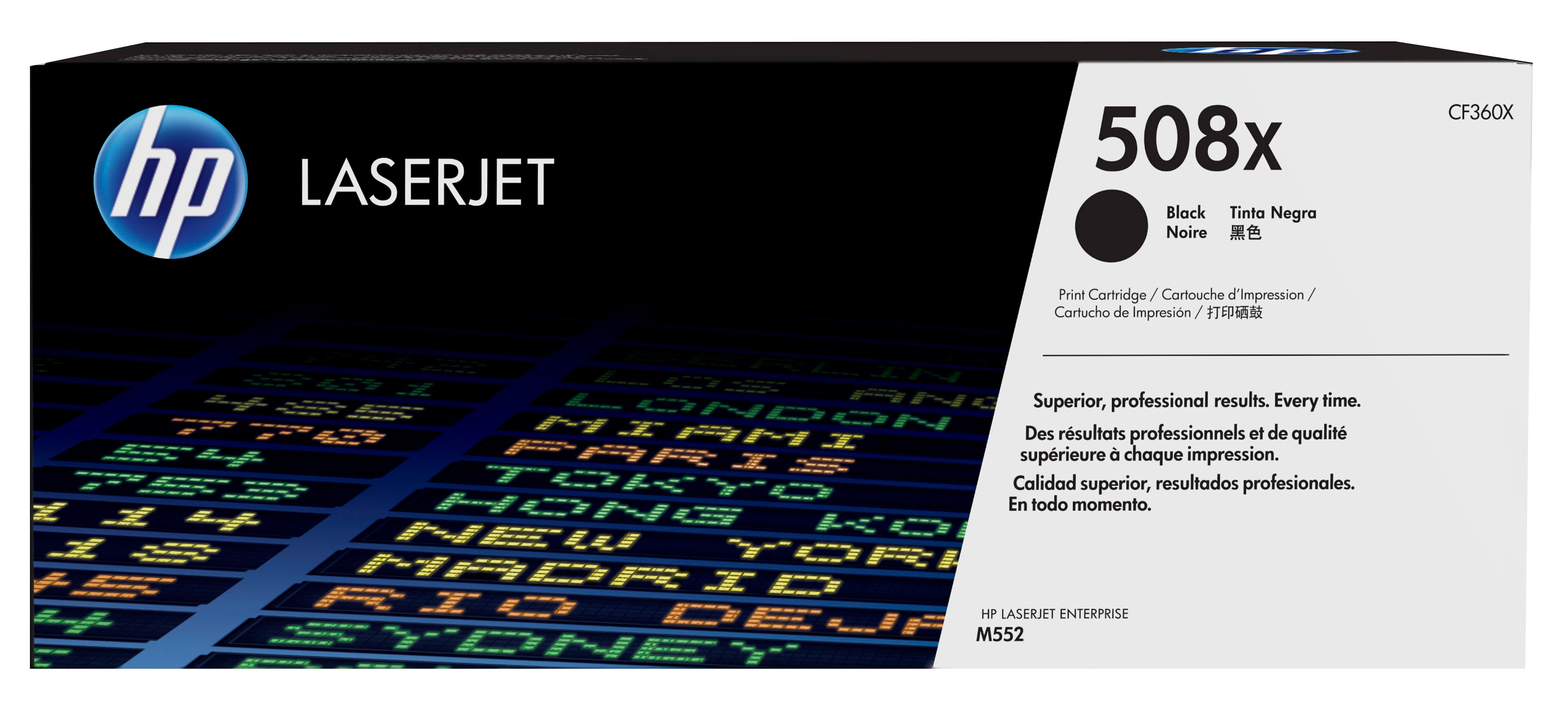 HP 508X (CF360X) schwarz Tonerkartusche