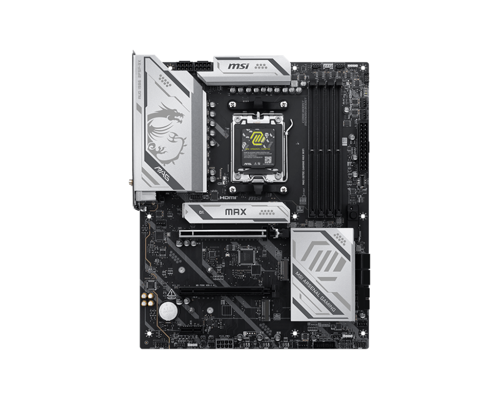MSI MAG X870E GAMING MAX WIFI AM5 4xDDR5 4xSATA 3xM.2