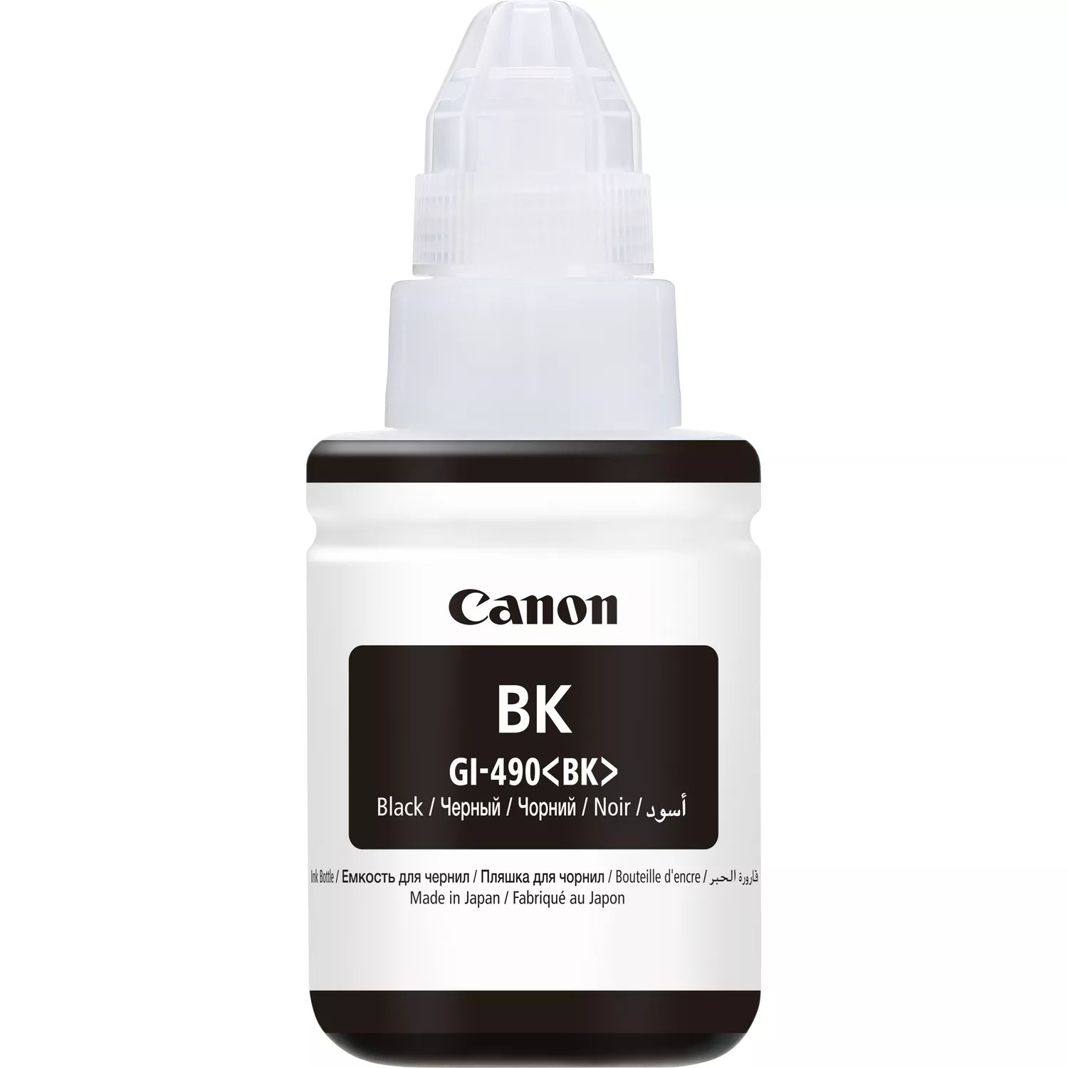 INK GI-490 BK BLACK INK BOTTLE