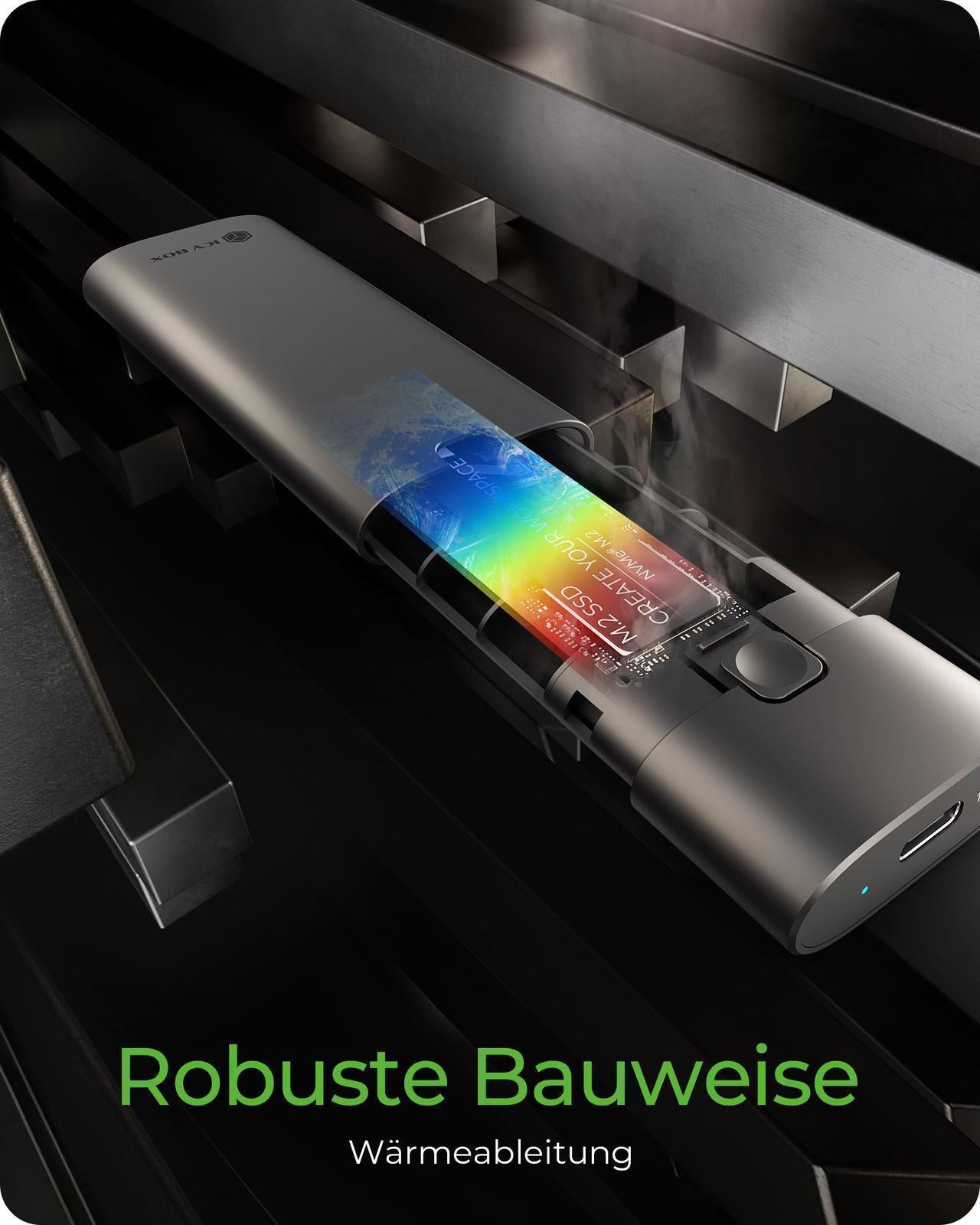 Spade Case 1806, Laufwerksgehäuse