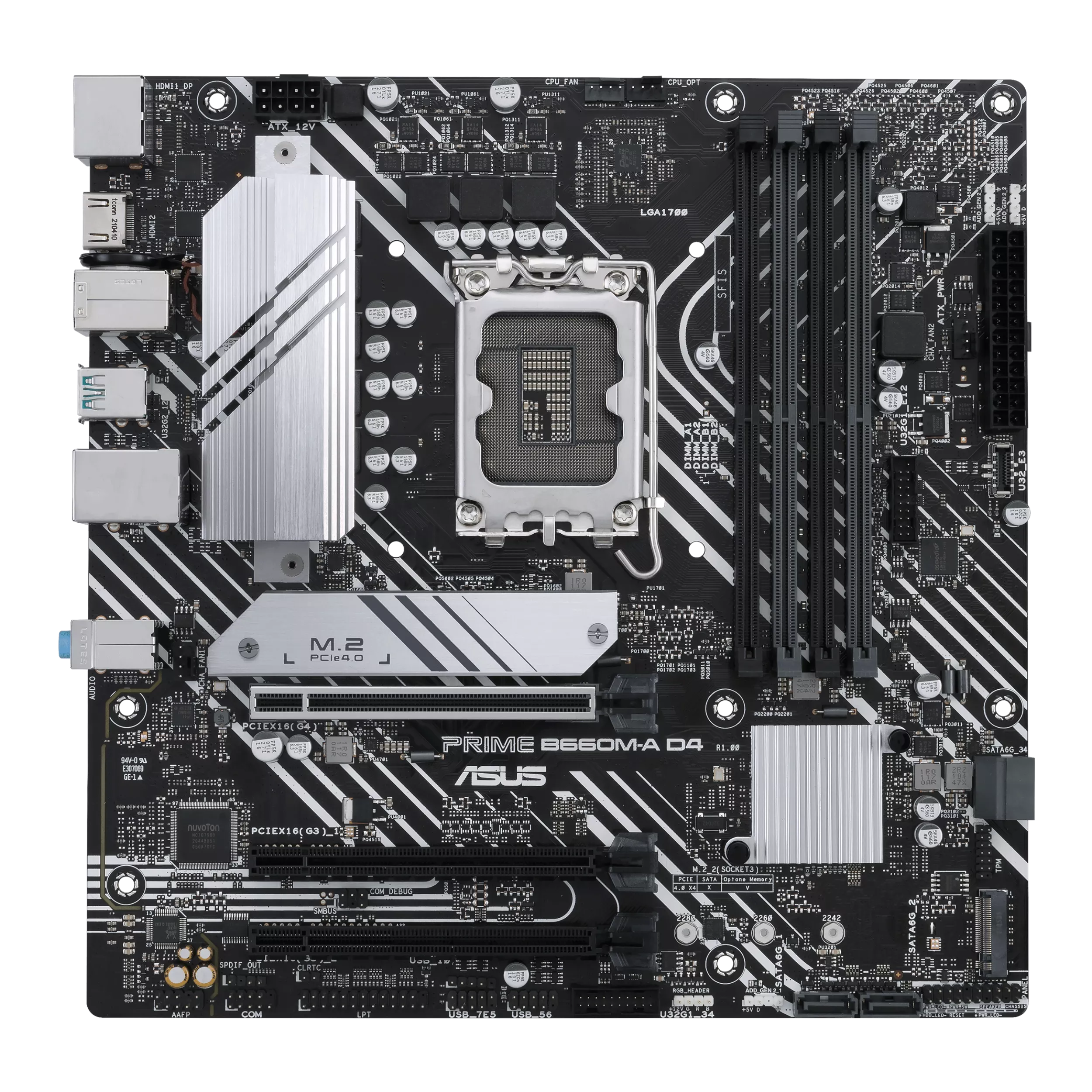 ASUS PRIME B660M-A D4 CSM (1700) (D)