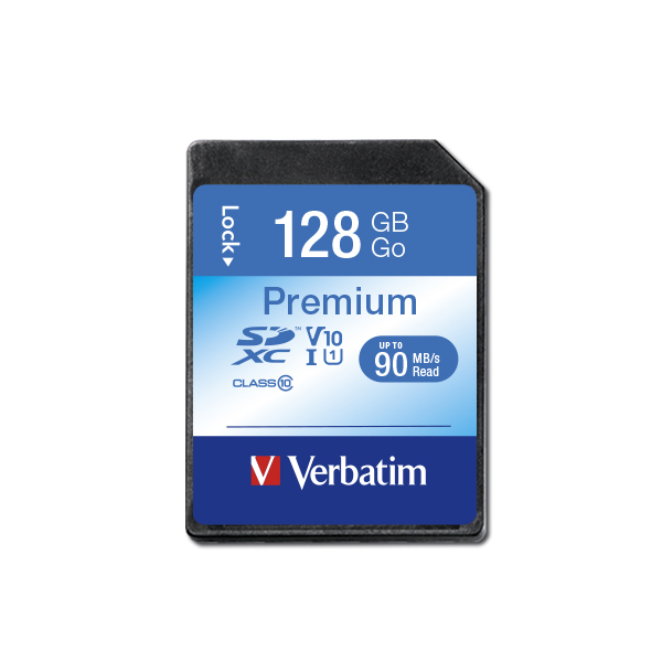 verbatim Speicherkarte SDXC-Card Premium, 128 GB, 1 St.