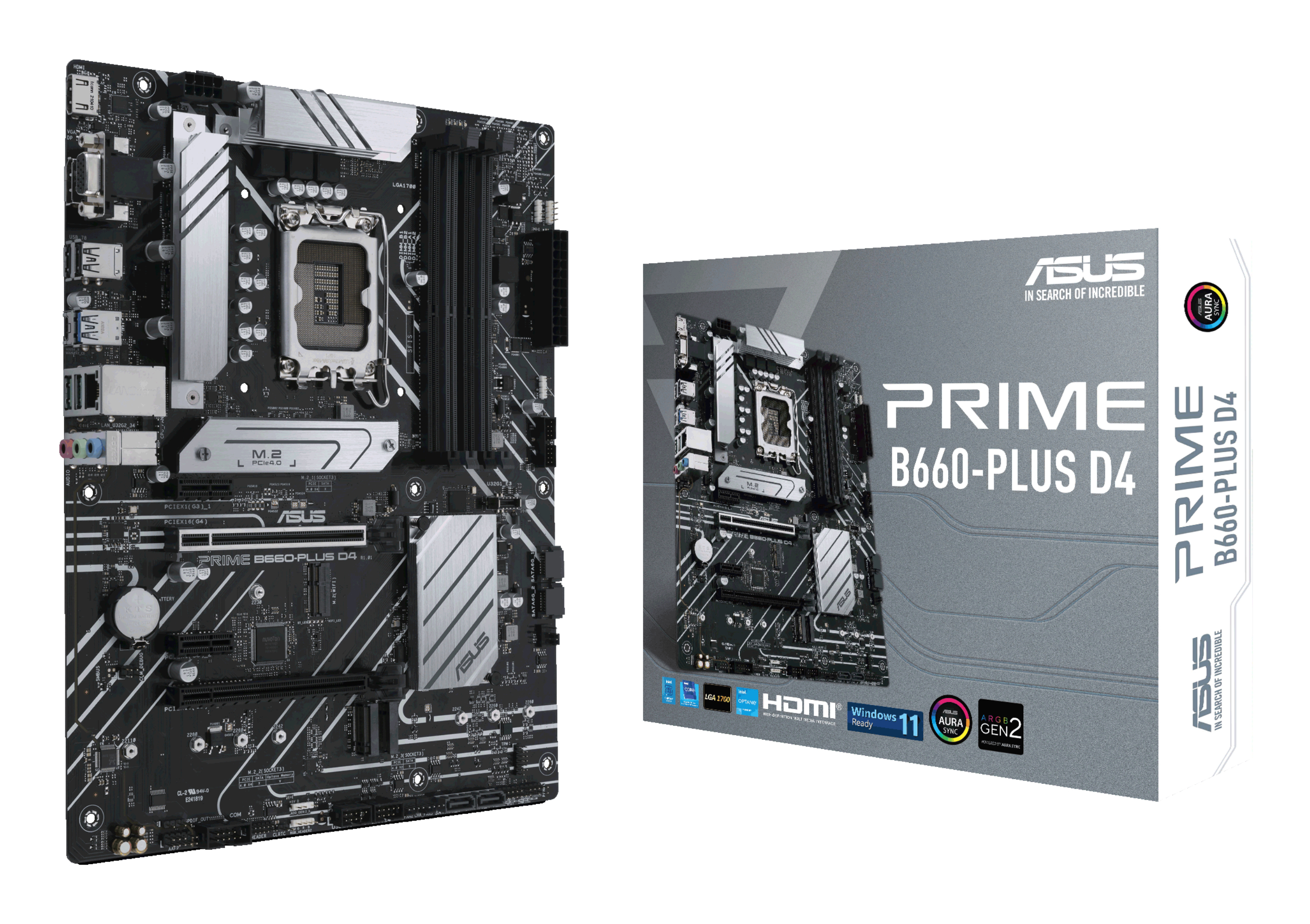 PRIME B660-PLUS D4, Mainboard