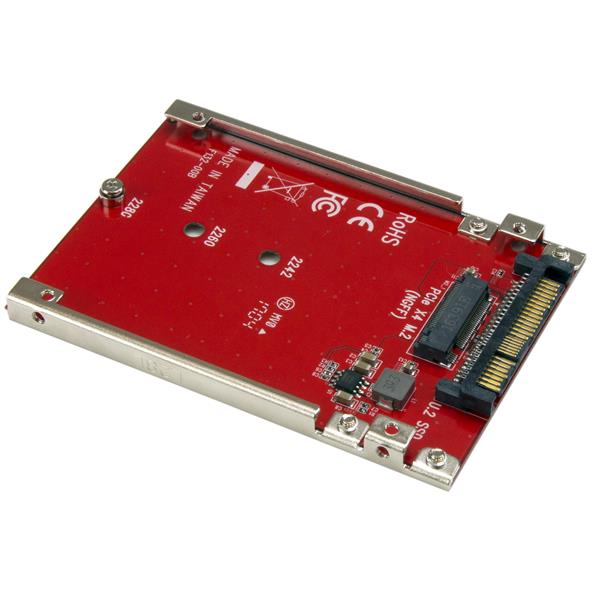 StarTech.com M.2 zu U.2 Adapter PCI-e NVMe Rot