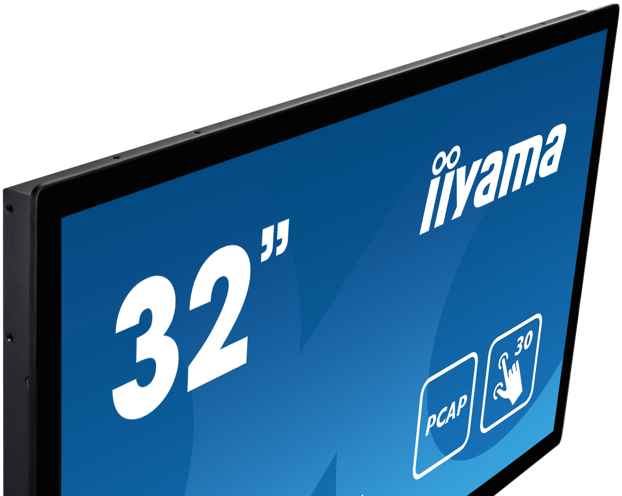 IIYAMA TF3215MC-B2AG 81,28cm 32Zoll PCAP AntiGlare Bezel Free 30-Points TouchScreen 1920x1080 AMVA3 panel VGA HDMI DisplayPort panel
