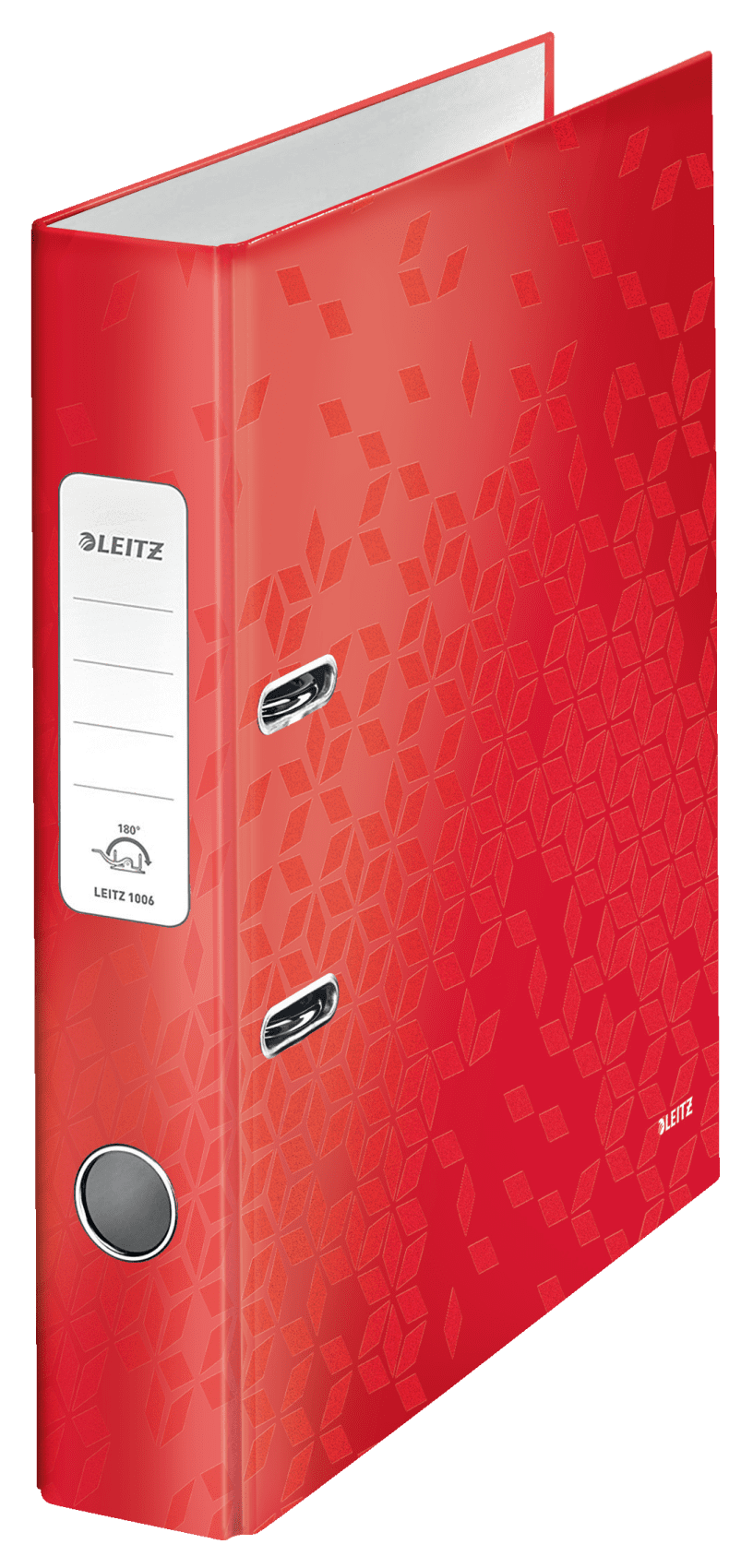 LEITZ Ordner rot Karton 5,0 cm DIN A4, 1 St.