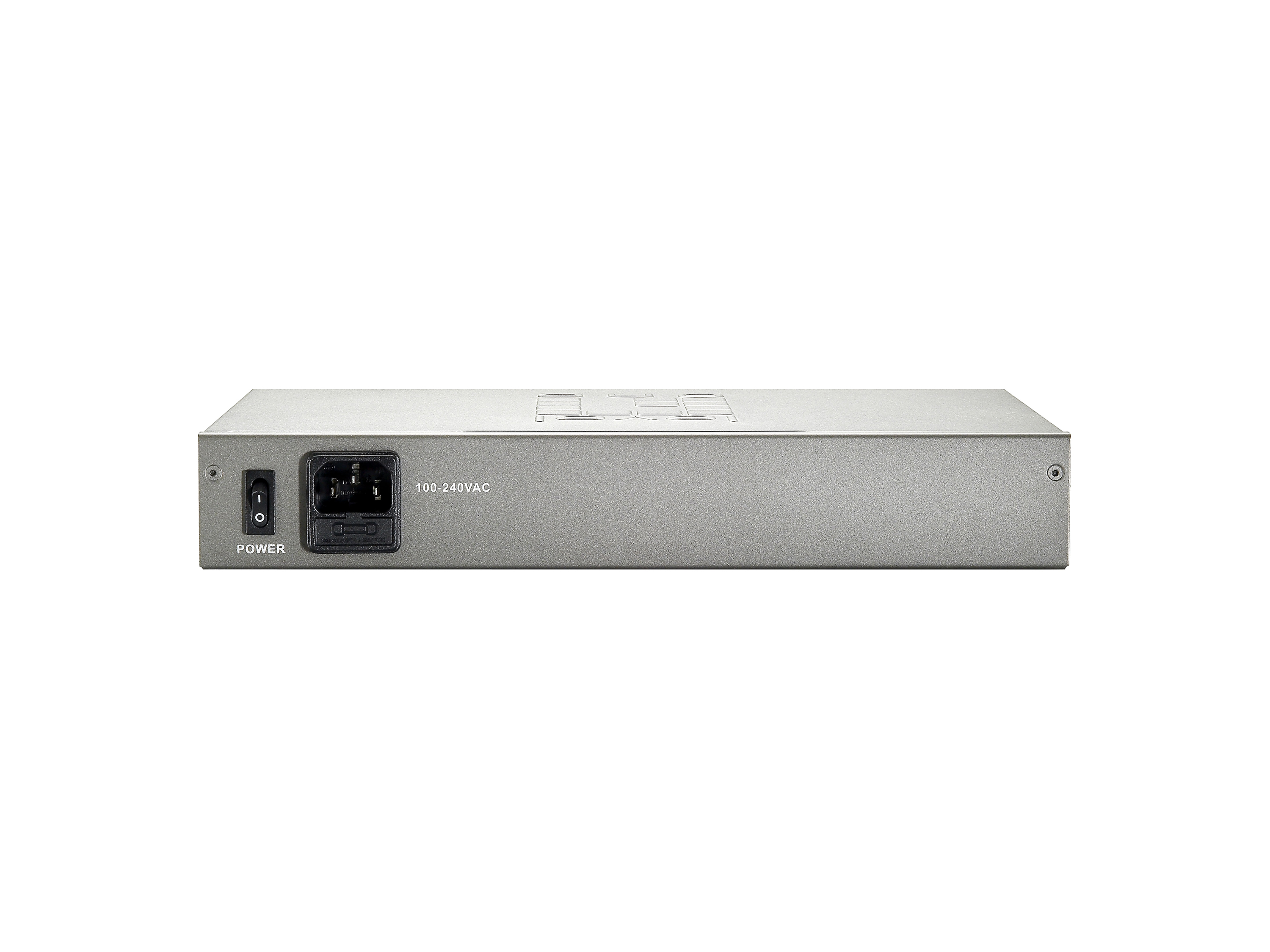 LevelOne PoE+Switch 8xGE PoE unmanaged 123W 19 Metall
