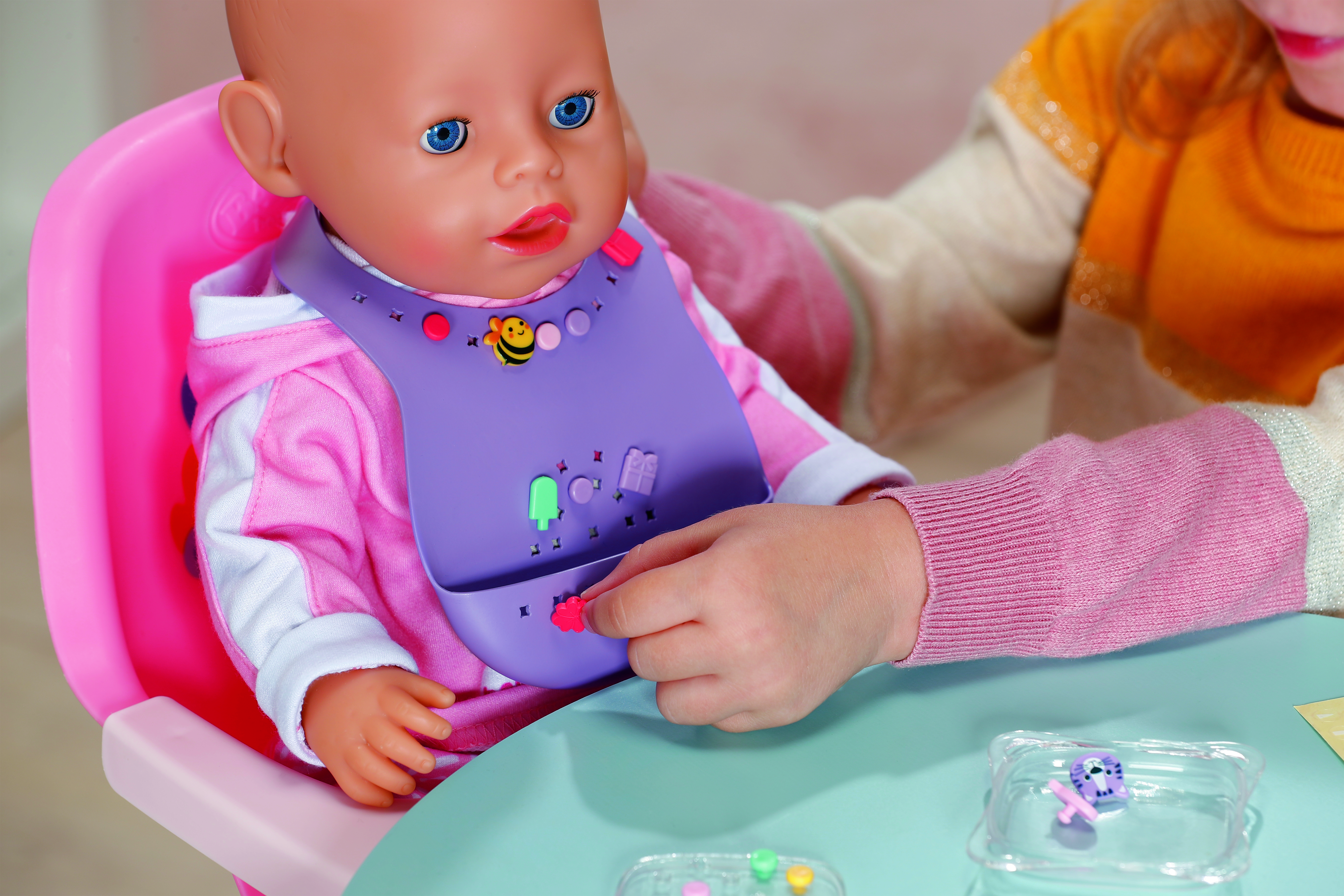 BABY born® Pinplay Lätzchen, Puppenzubehör