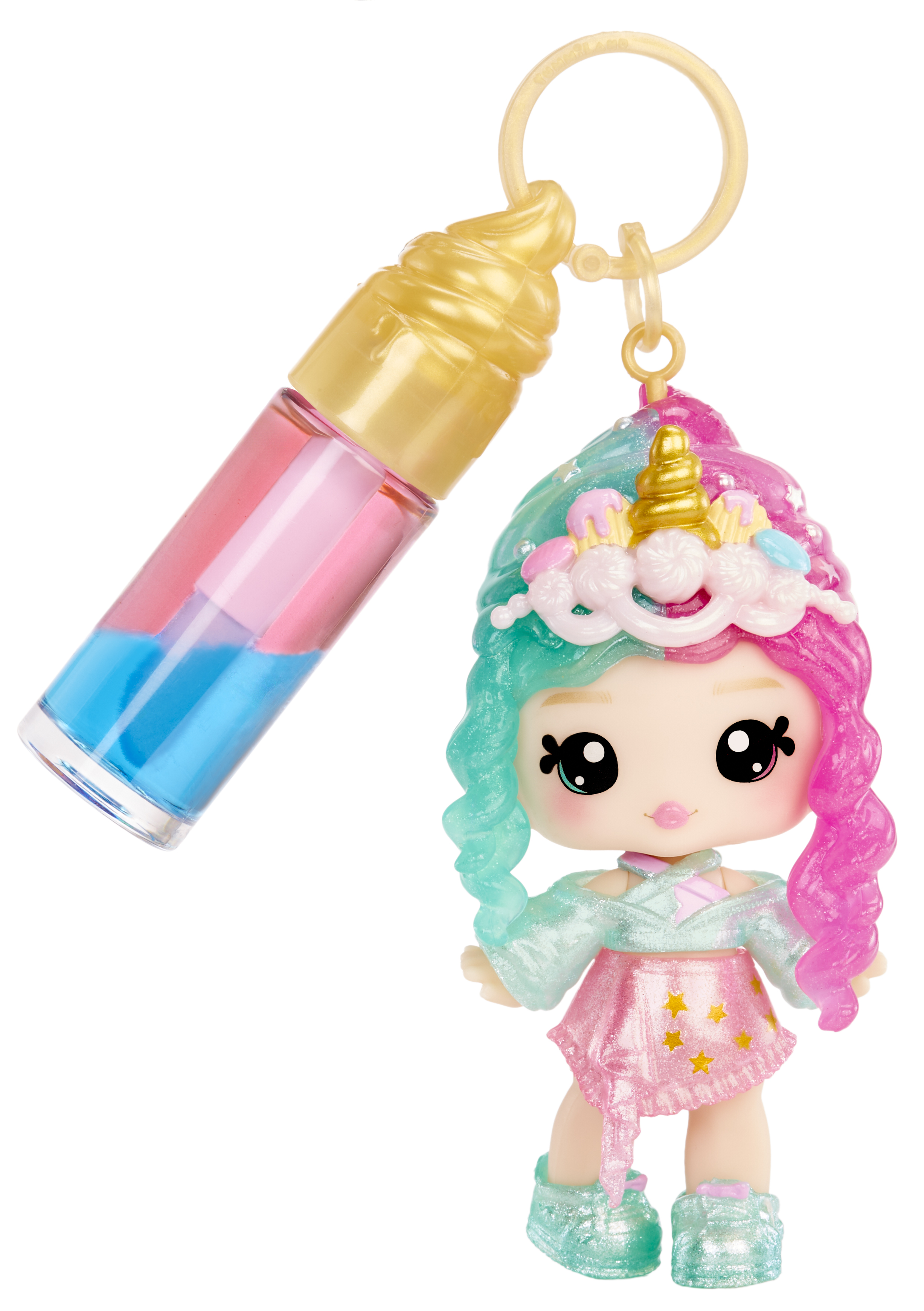 Yummiland Lip Gloss Doll: Mystery Color Change - Phoebe Frappe, Puppe