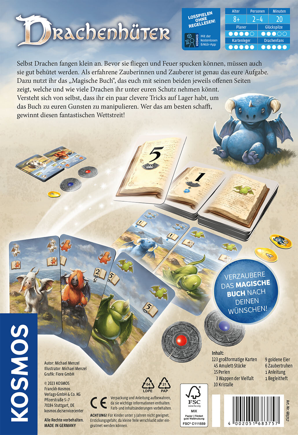 Drachenhüter, Kartenspiel