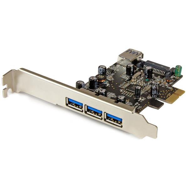 StarTech.com PCI Express USB 3.0 Karte 4 Port Schwarz