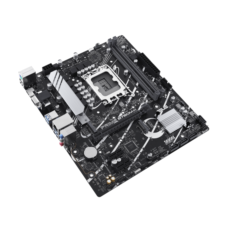ASUS PRIME B760M-K LGA 1700 2xDDR5 microATX 4xSATA MB 1xHDMI 2.1 1xD-Sub 2xM.2