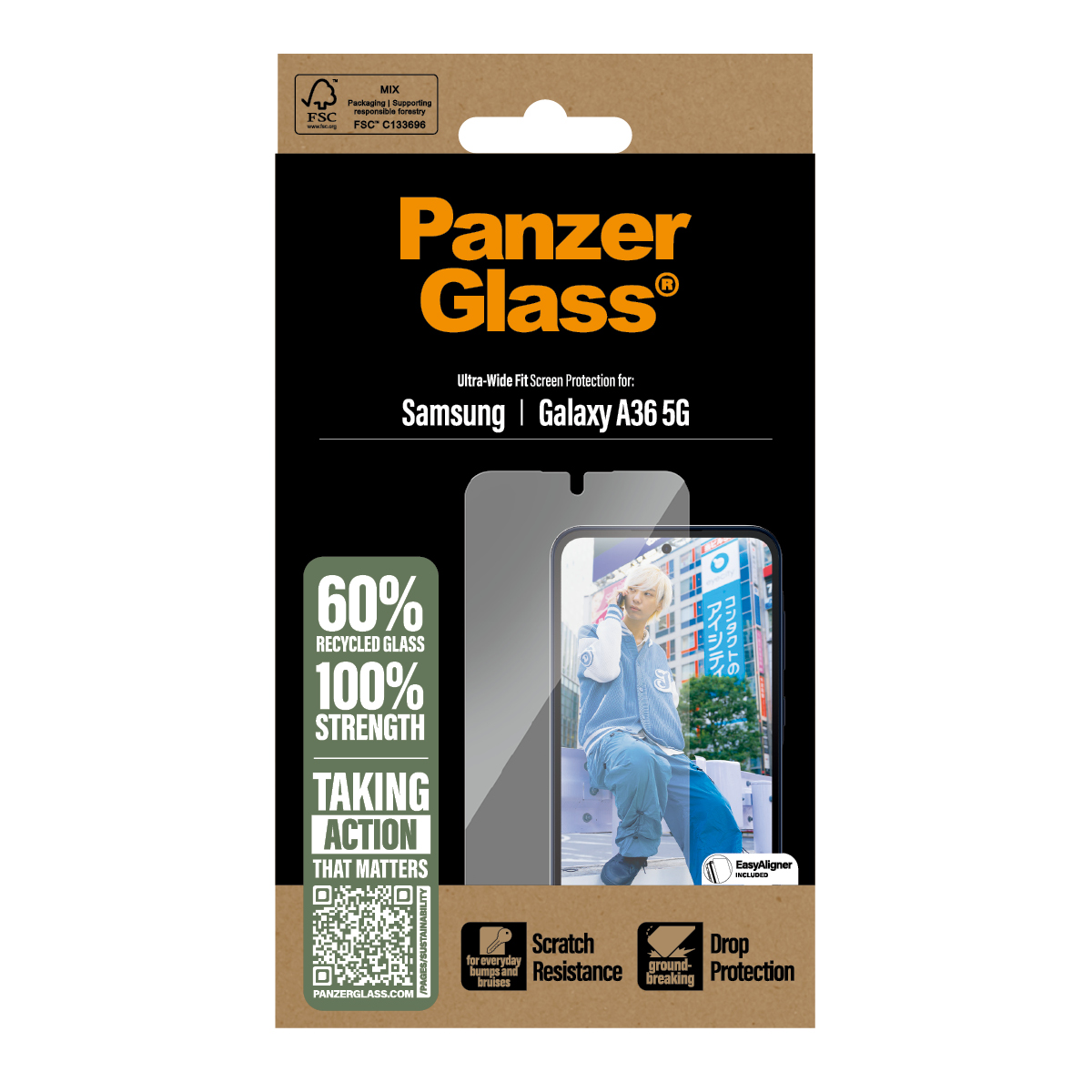 PANZERGLASS SCREEN PROTECTOR SAMSUNG NEW A35 5G ULTRA ULTRA-W