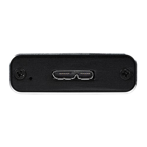 STARTECH.COM M.2 NGFF SATA Festplattengehäuse - USB 3.1 (10Gbit/s) mit USB-C Kabel