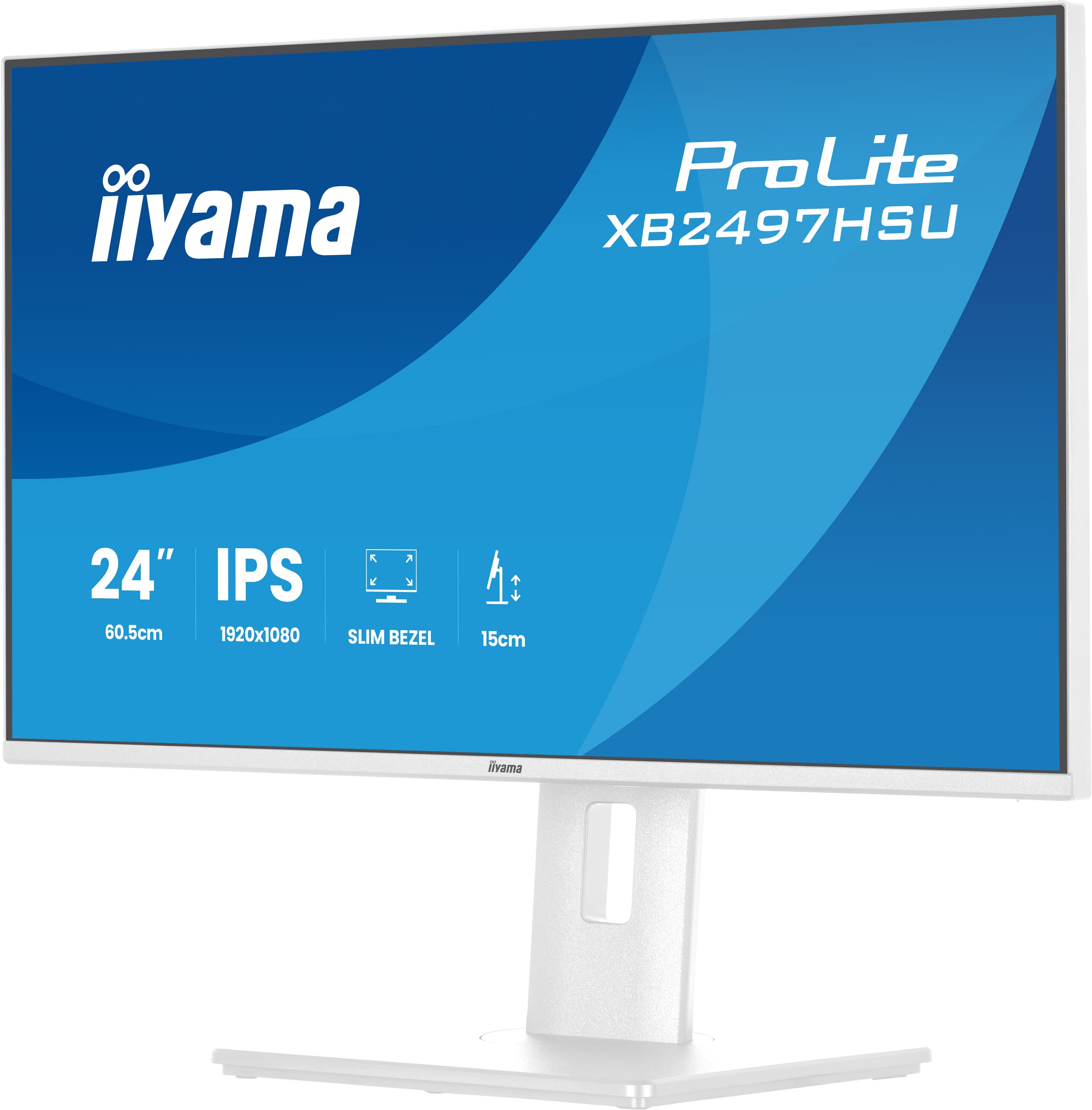 IIYAMA 60.5cm (24) XB2497HSU-W1 16:10 HDMI+DP+2xUSB-C
