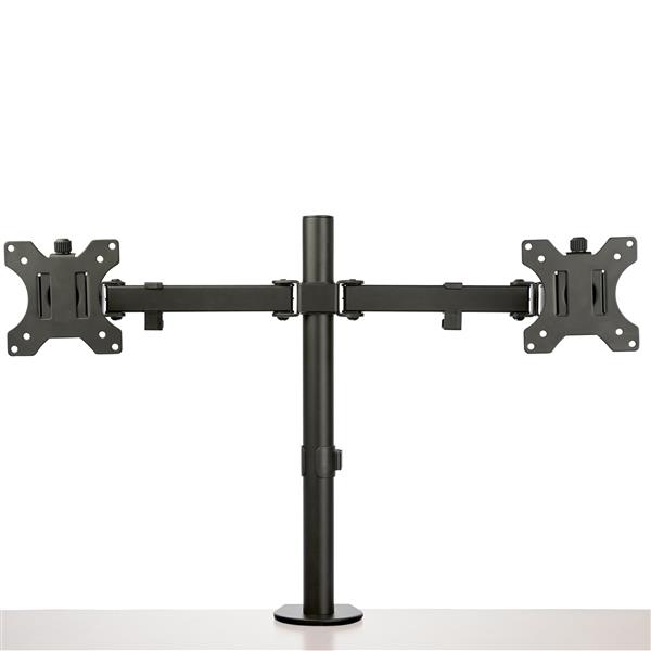 STARTECH.COM Desk Mount Dual Monitor Arm - Articulating - Premium Desk Clamp / Grommet Hole Mount for up to 27inch VESA Monitors