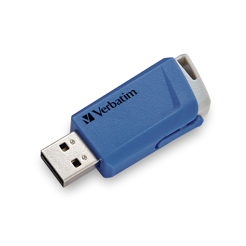 verbatim USB-Sticks Store ´n´ Click rot, blau 32 GB, 1 St.
