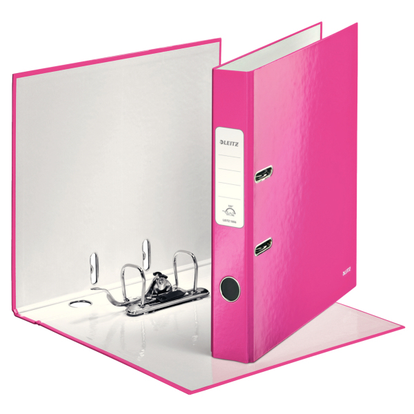 LEITZ Ordner pink Karton 5,0 cm DIN A4, 1 St.