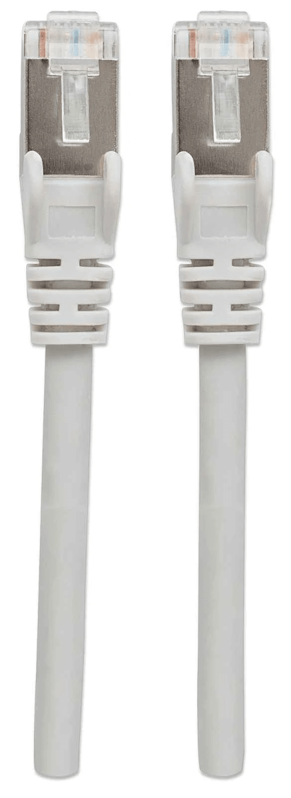 INTELLINET Cat6aPro Kabel Cat7 Rohkabel 5m grau RJ45 reines Kupfer LS0H halogenfrei AWG 26 vergoldete Kontakte 10 Gigabit