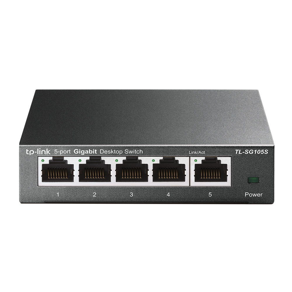 TP-Link Switch 5x GE TL-SG105s Metall Gehäuse v5.0