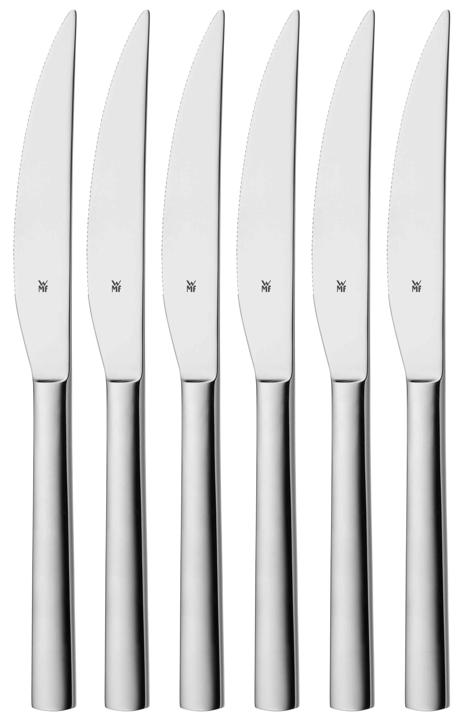 WMF Steakmesser Nuova silber poliert, 6 St.