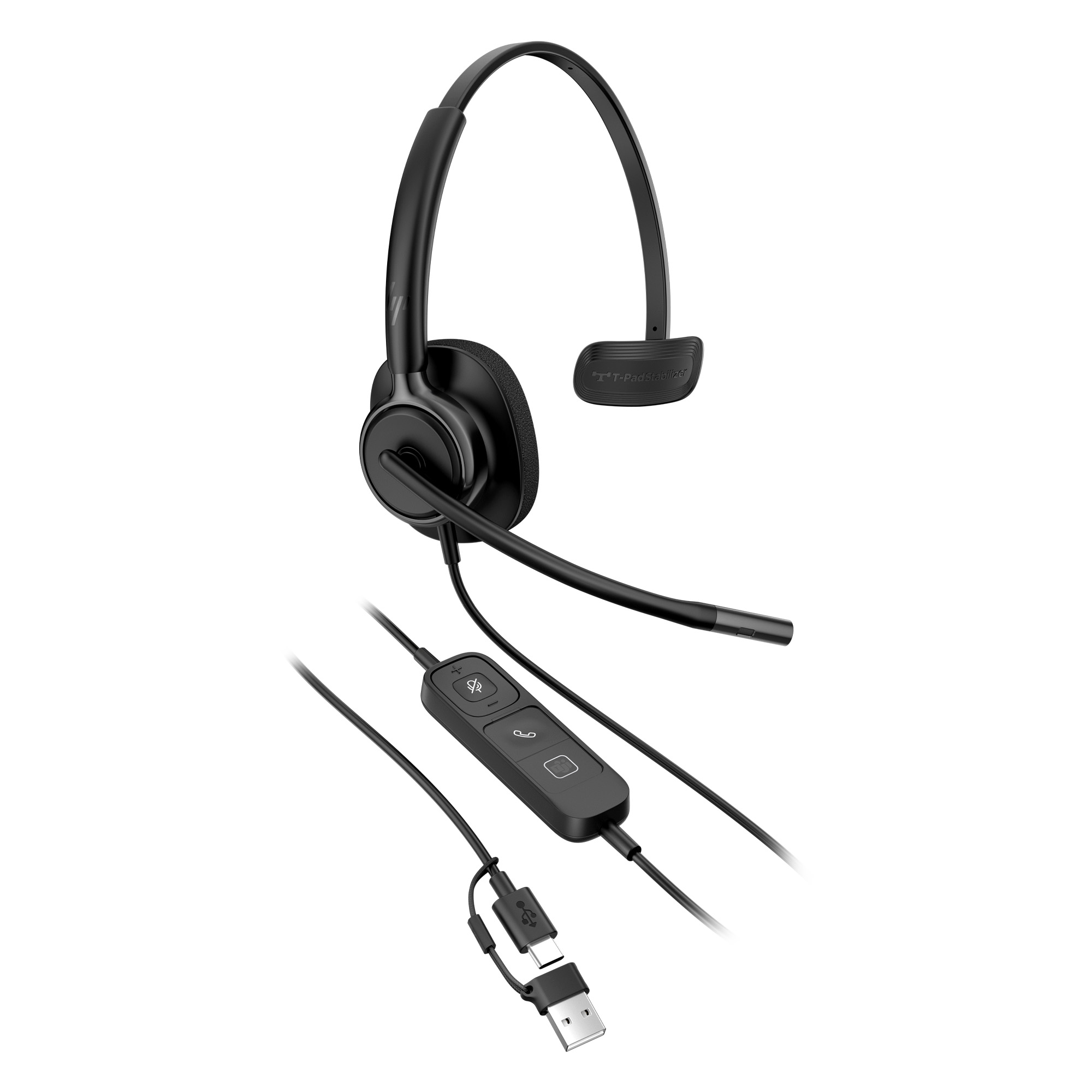Poly Mission 415 Classic Mono Teams USB-C/A bulk
