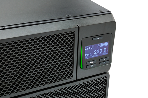 APC Smart-UPS SRT 10000VA RM UPS rack-mountable AC 230V 10 kW 10000VA Ethernet 10/100 USB output connectors 14 6U Black