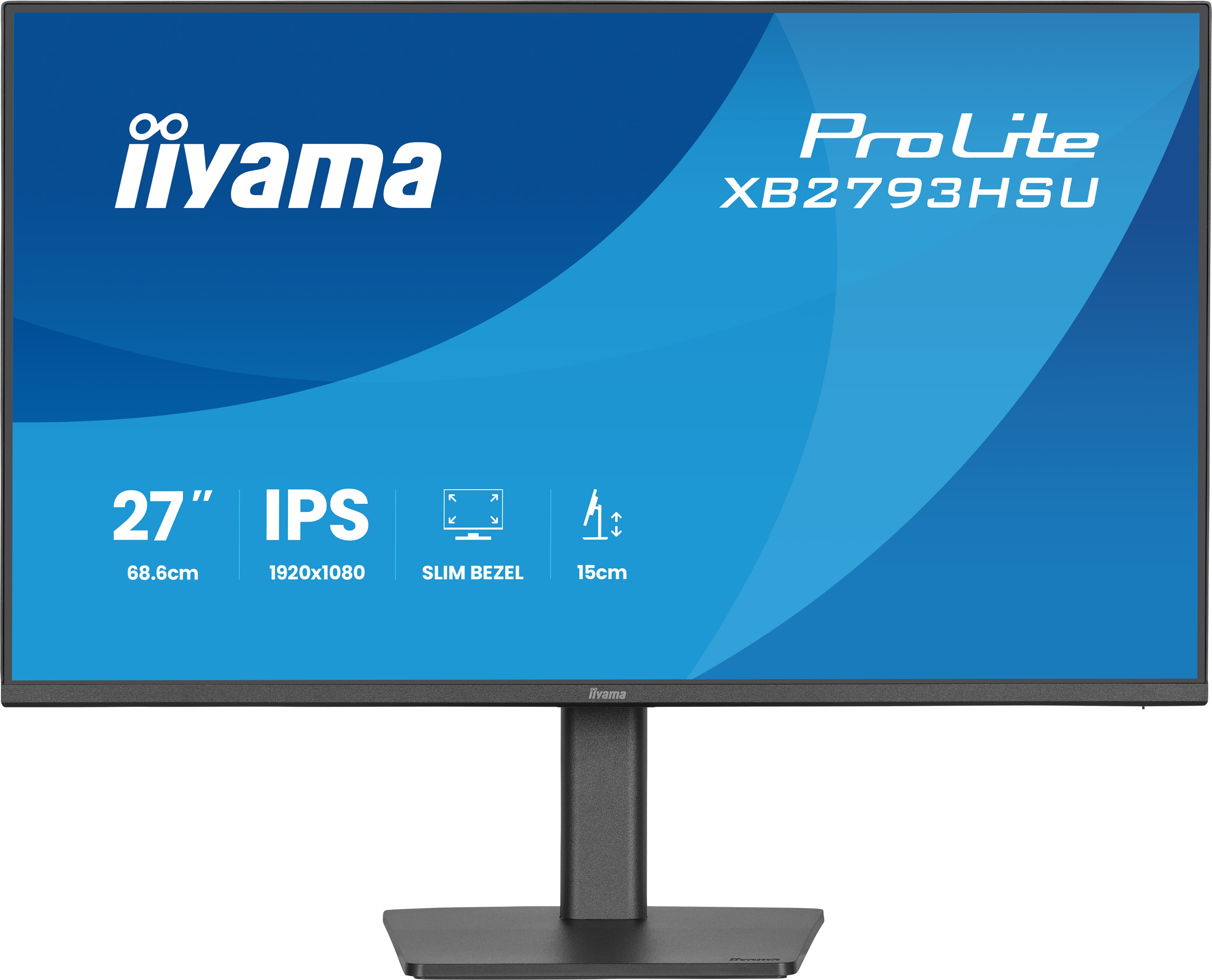 IIYAMA 68.5cm (27) XB2793HSU-B1 16:9 HDMI+DP+2xUSB IPS