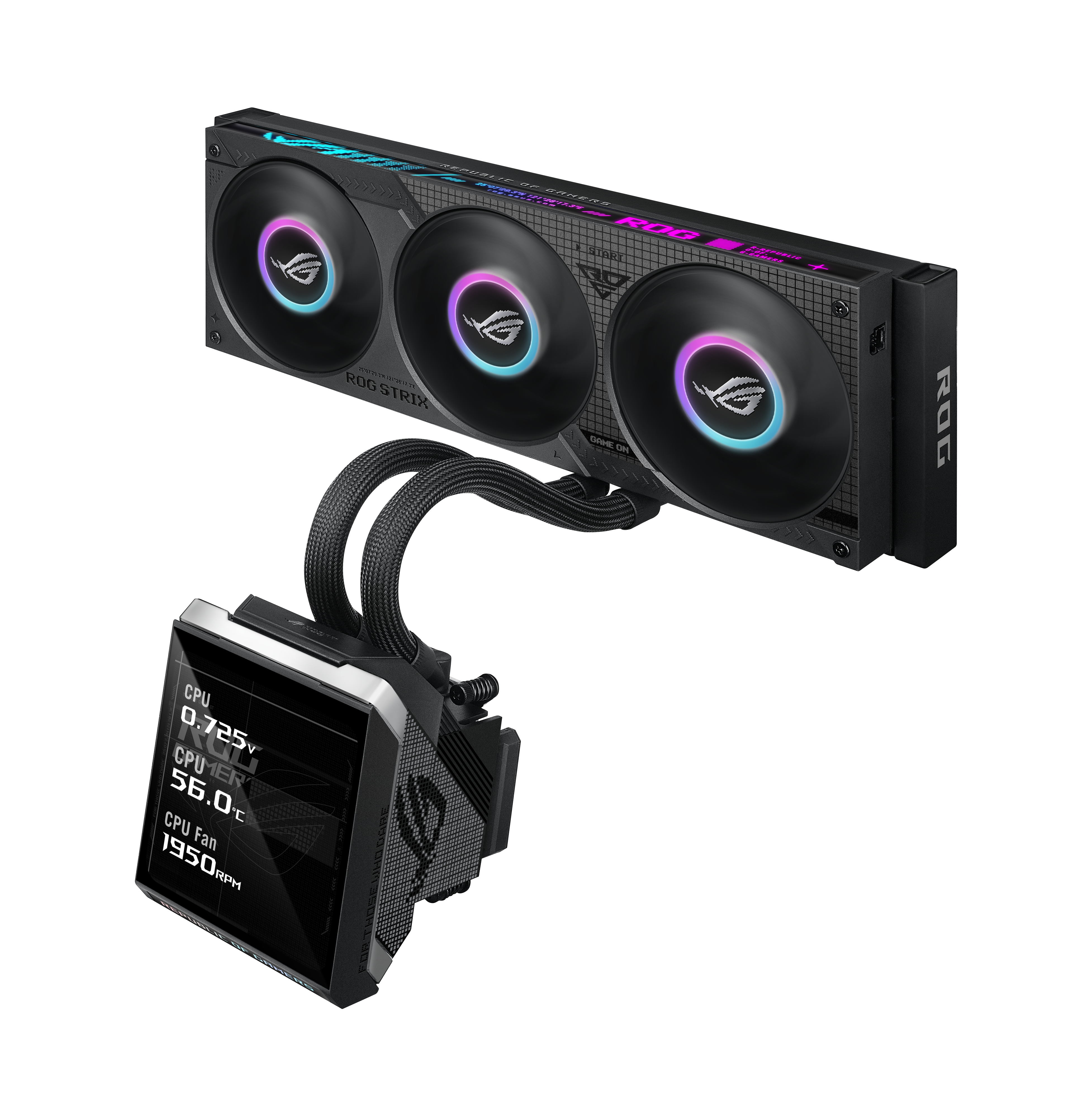 ASUS ROG STRIX SLC IV 360 ARGB LCD BLACK