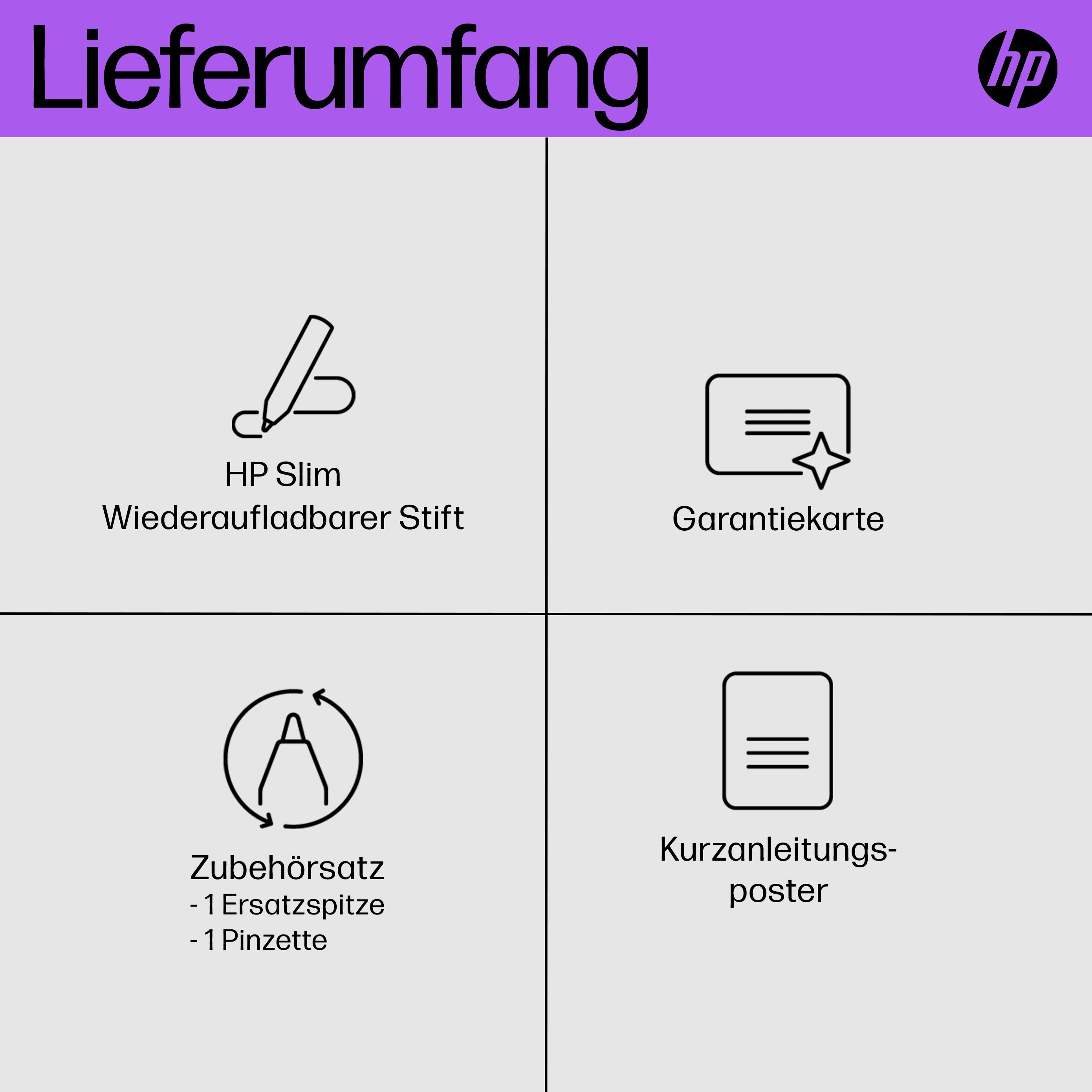HP Slim Rechargeable Pen