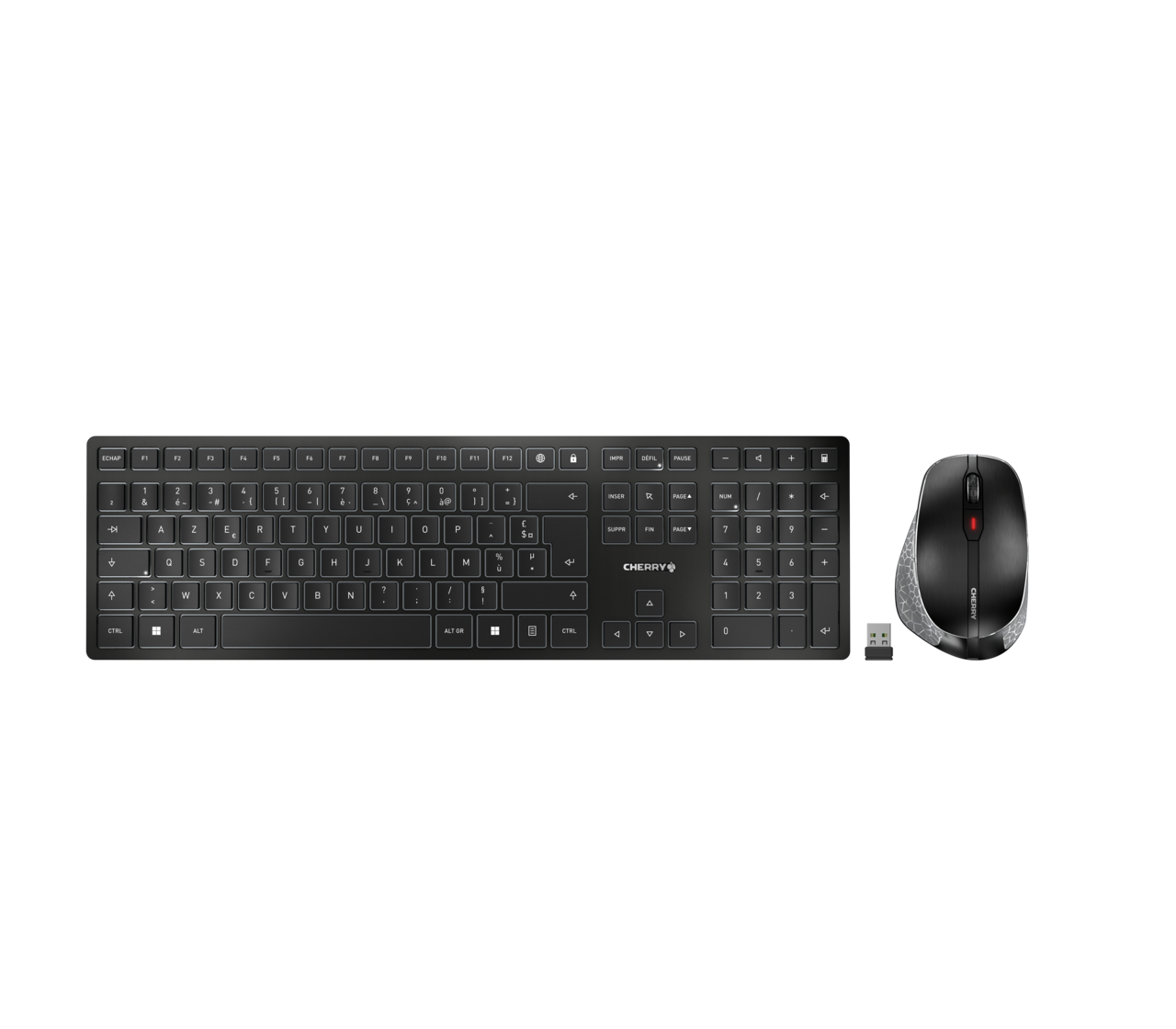 DW 9500 SLIM KEYBOARD COMBO WIRELESS BLACK FRANCE