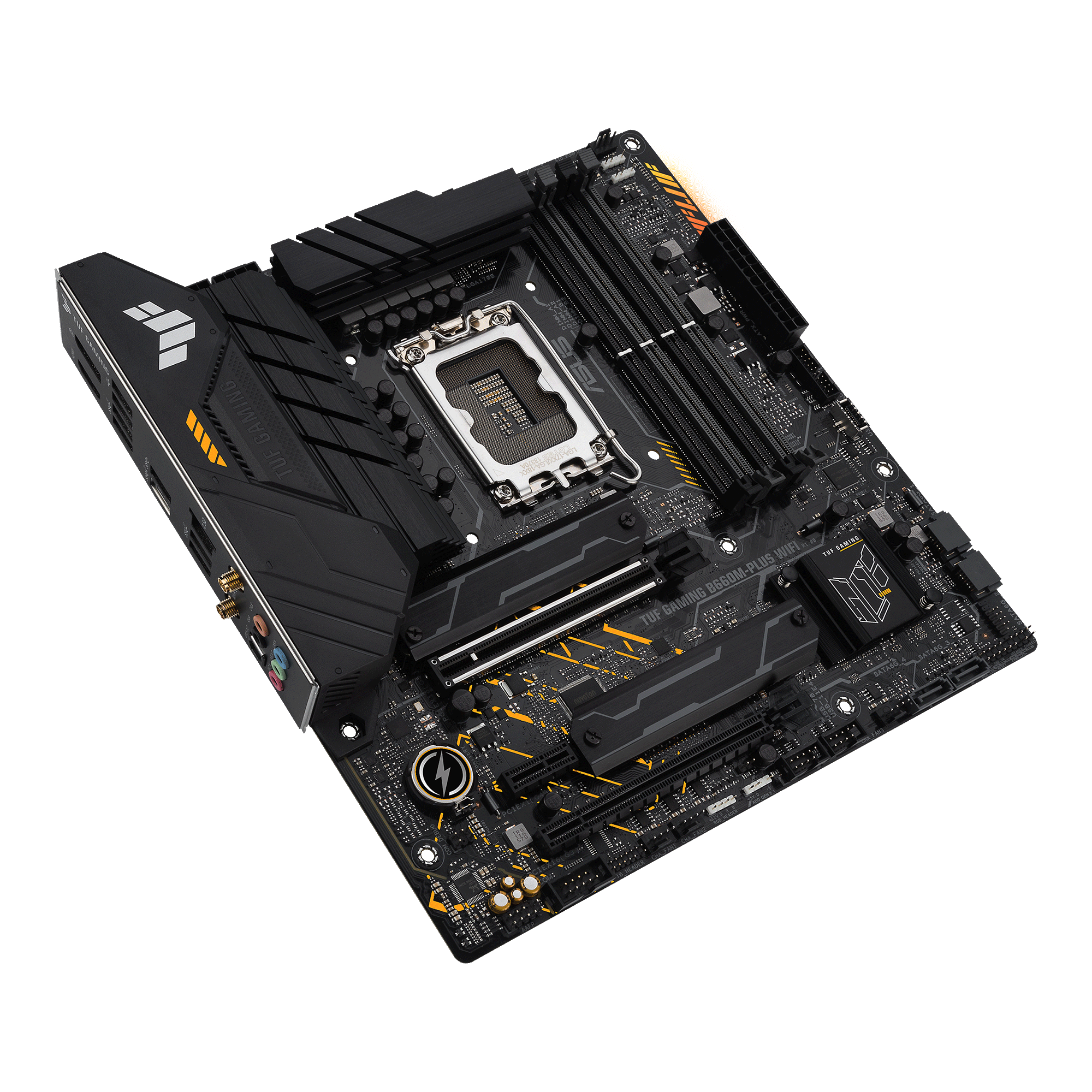 ASUS TUF GAMING B660M-PLUS WIFI D4 LGA1700 4xDIMM DDR4 mATX 4xSATA 2xM.2 1xHDMI 1xDP MB