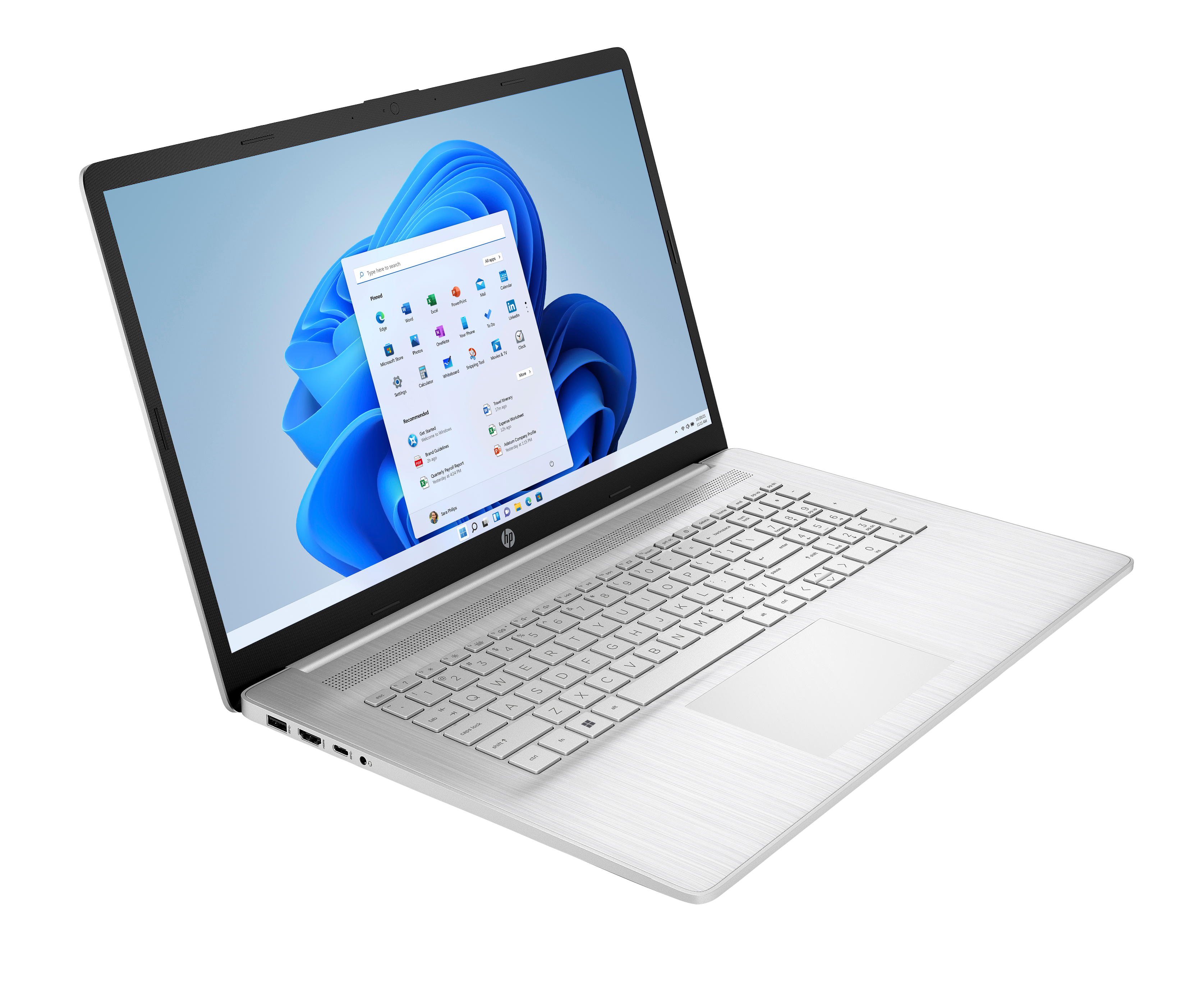 HP 17-cp2057ng C6RF7EA Laptop 43,9 cm (17,3 Zoll), 16 GB RAM, 1 TB SSD, AMD Ryzen 5 7520U