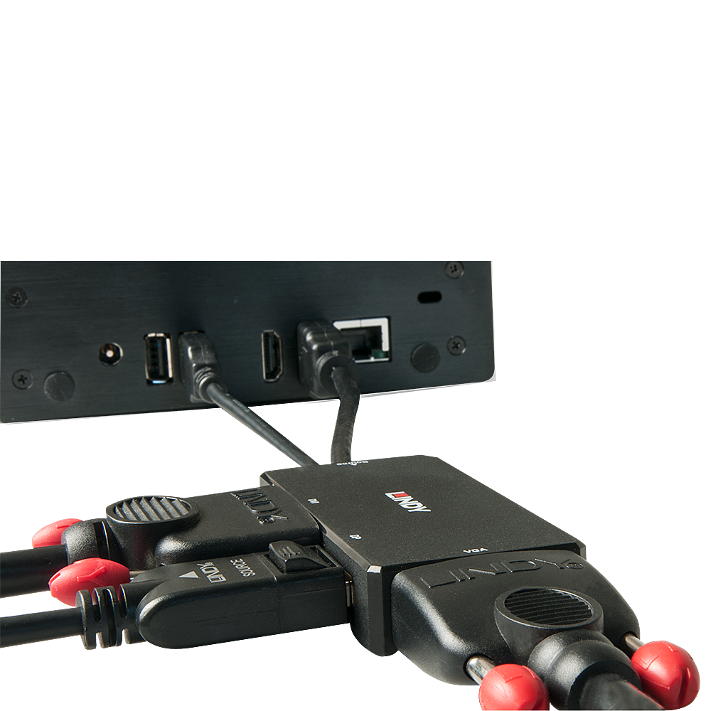 LINDY Konverter HDMI an DP/DVI/VGA Multi