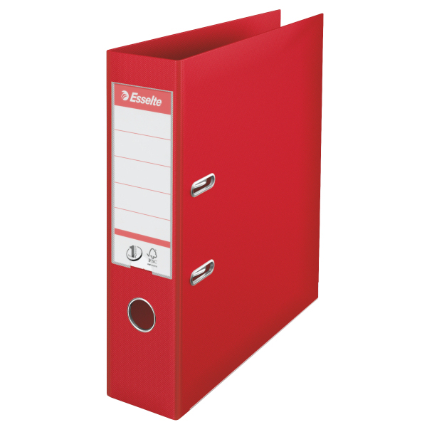 Esselte No.1 POWER Ordner rot Kunststoff 7,5 cm DIN A4, 1 St.