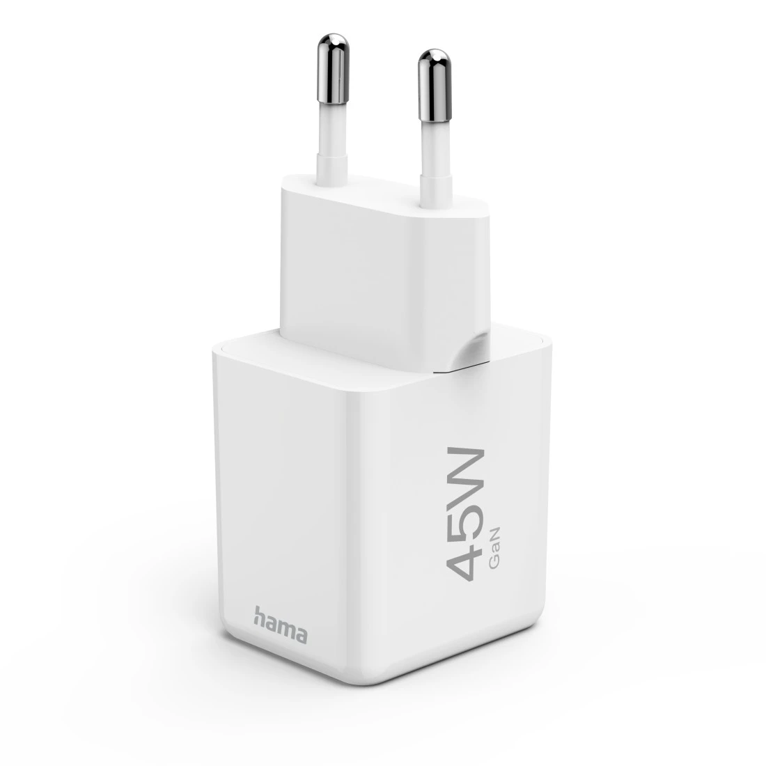 hama GaN-Ladeadapter weiß, 45 Watt