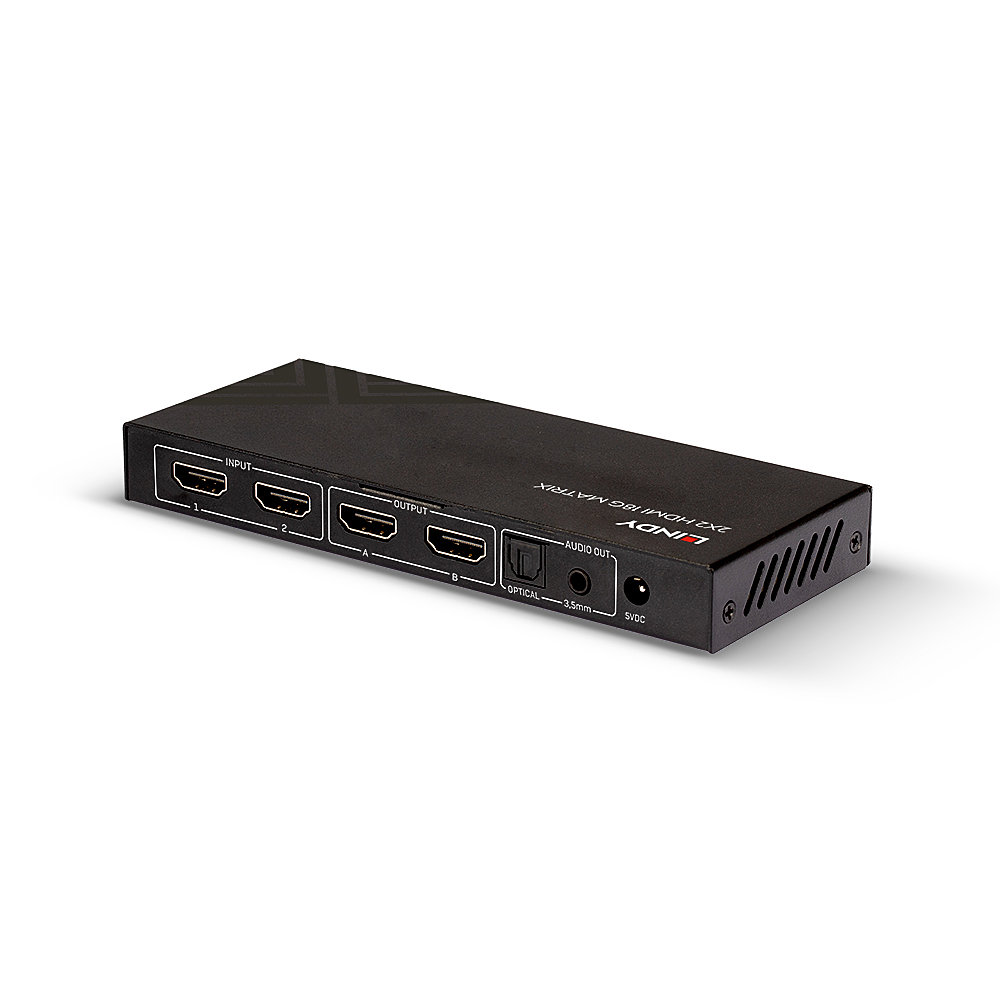 LINDY 2x2 HDMI 18G Matrix