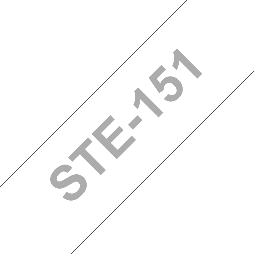 BROTHER STe-151 Schablonenband schwarz24mm