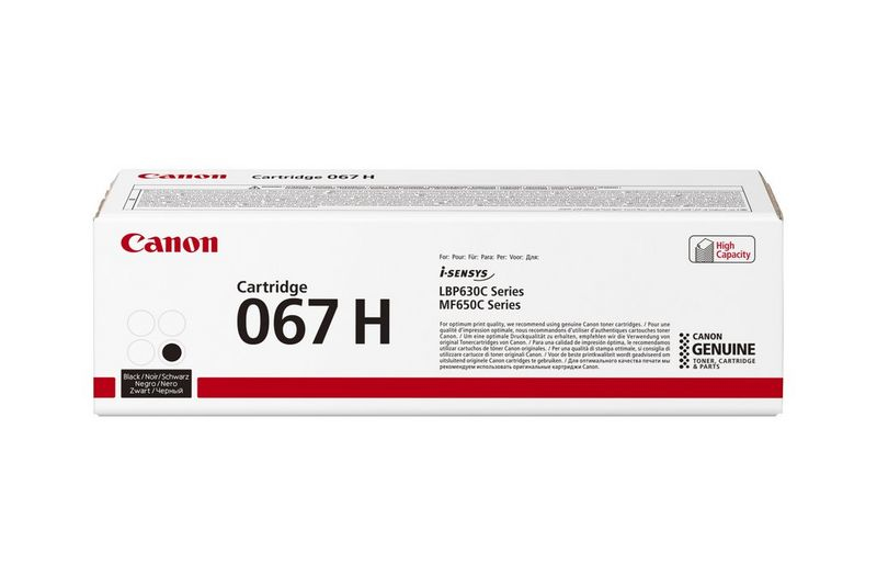 Canon 067H BK schwarz Toner