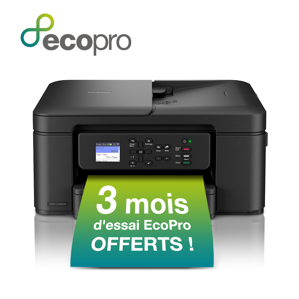 brother DCP-J1360DW 3 in 1 Tintenstrahl-Multifunktionsdrucker schwarz