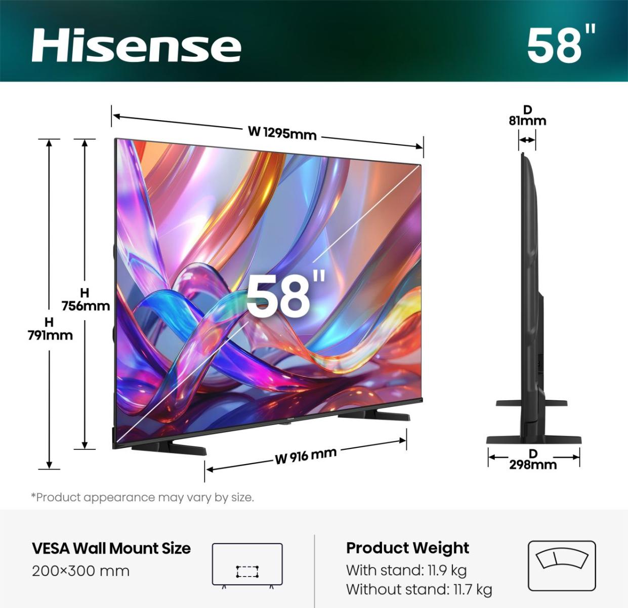 58E7S Hi-QLED-Fernseher