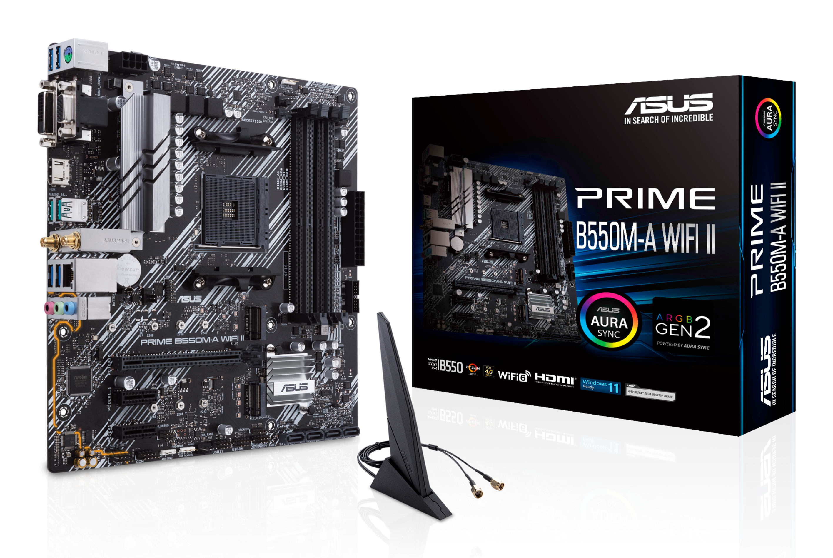 PRIME B550M-A WIFI II, Mainboard