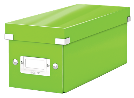 LEITZ CD-/DVD-Box Click & Store grün, 1 St.
