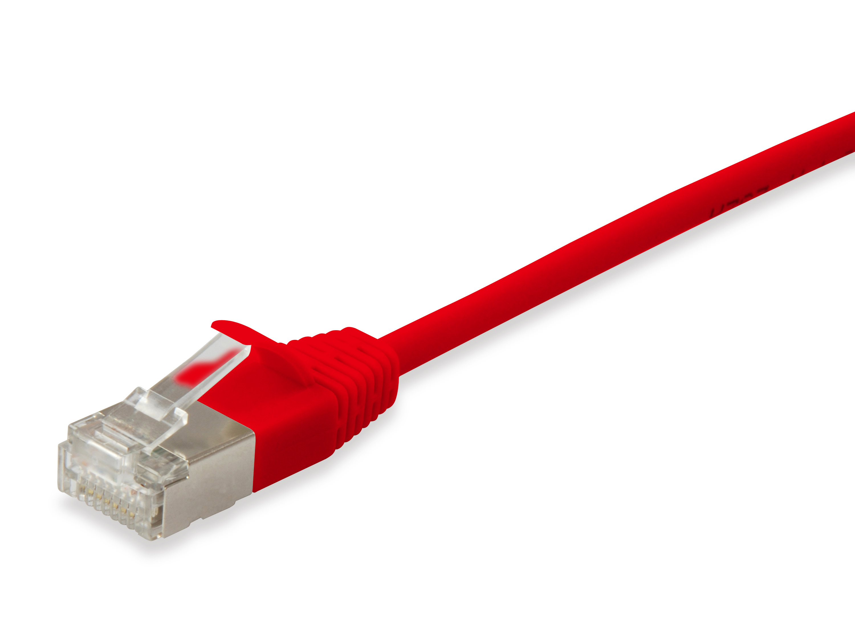 Equip Patchkabel Cat6A SlimFlex F/FTP 0.15m rot LSZH 2xRJ45 Polybeutel