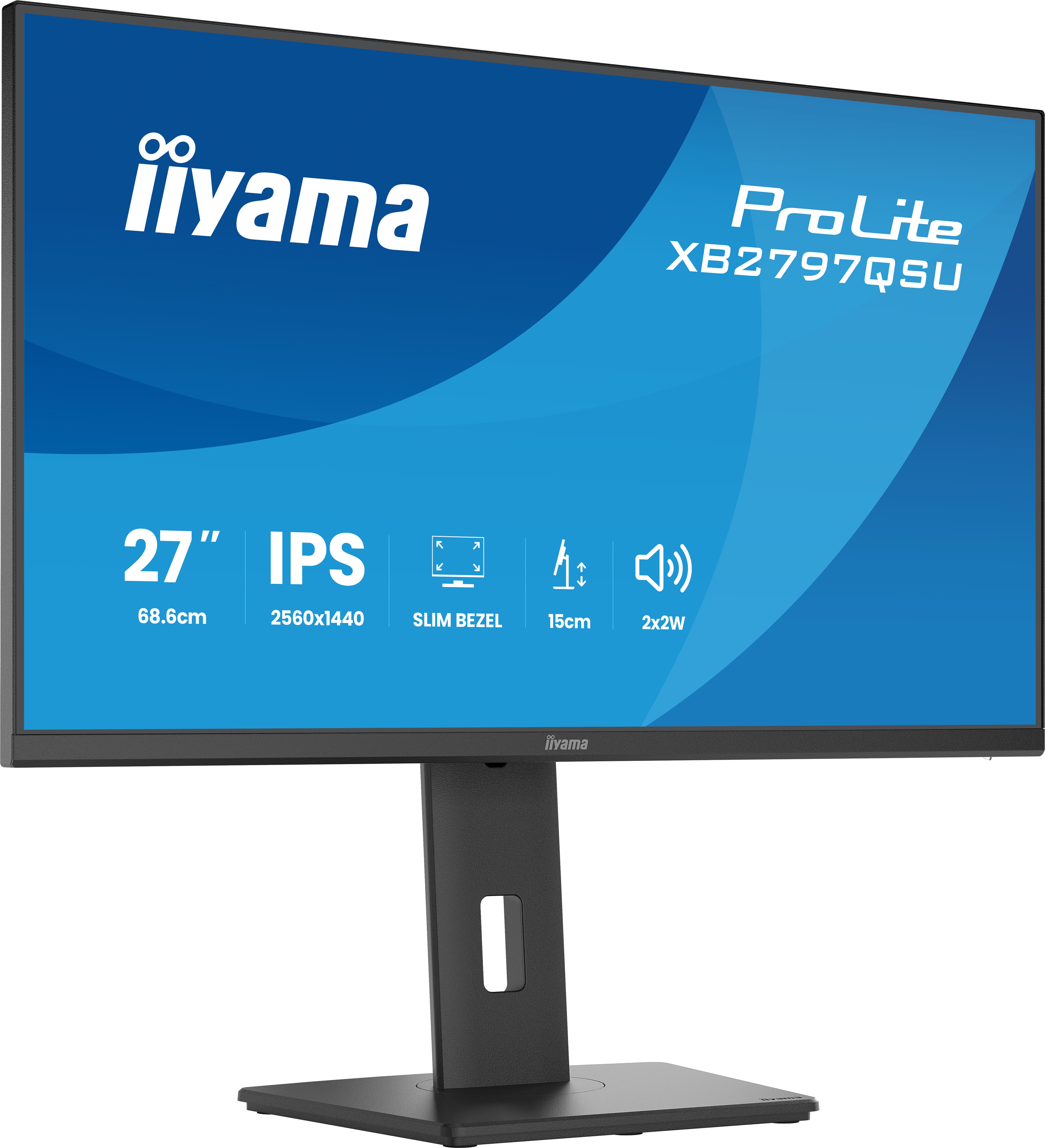 IIYAMA 68.6cm (27) XB2797QSU-B1 16:9 2xHDMI+DP+2xUSB-C
