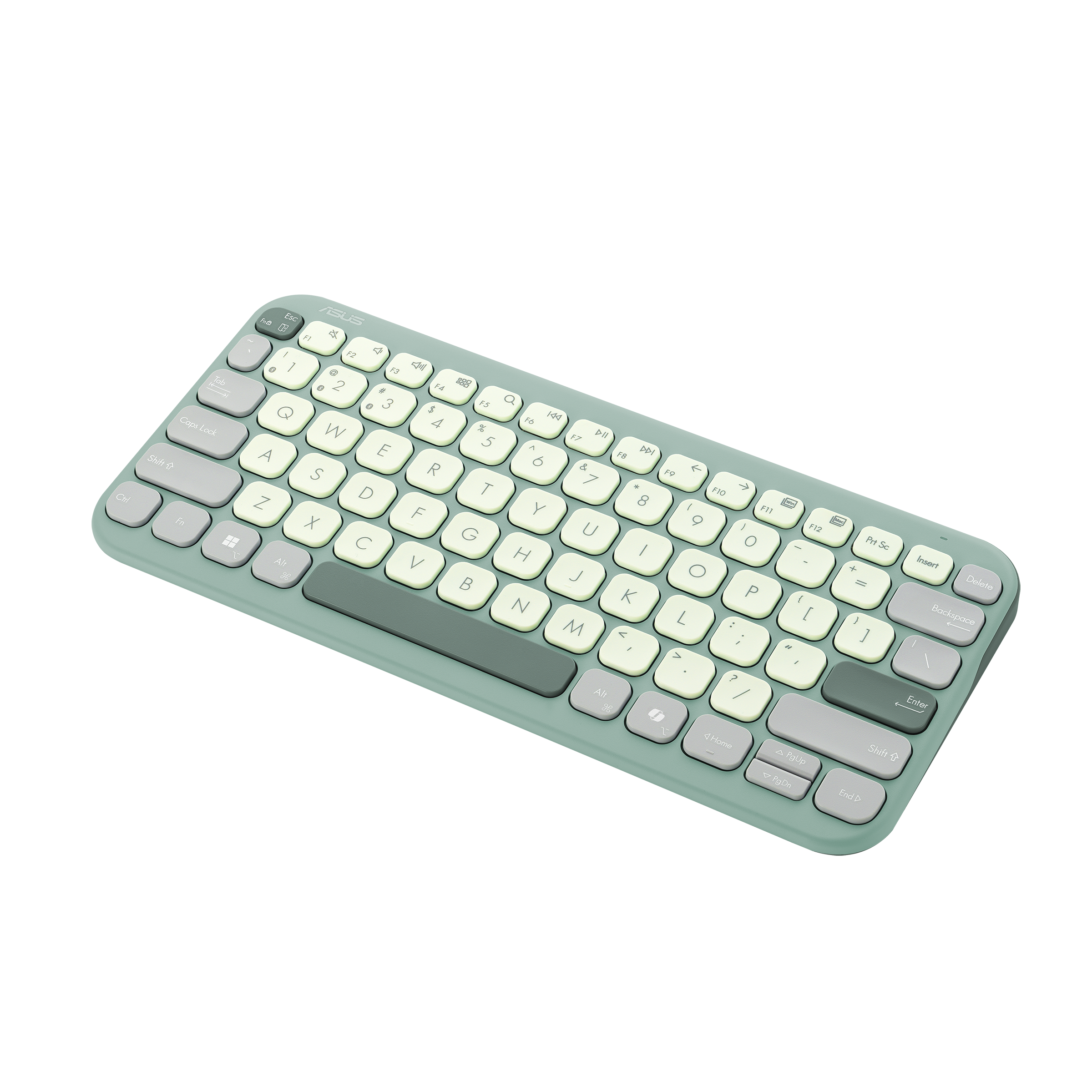 ASUS KW100 Marshmallow Tastatur grün