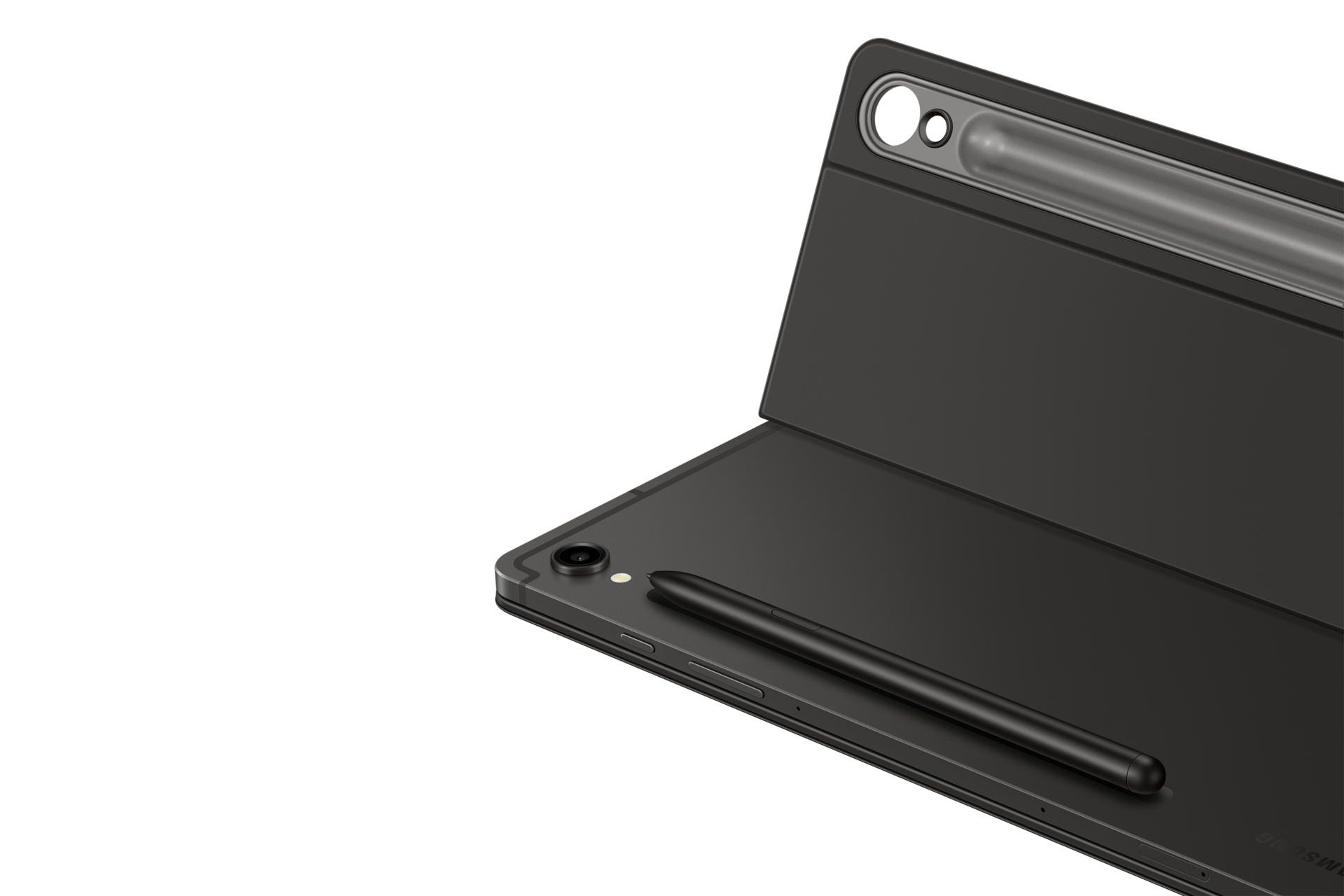 SAMSUNG Book Cover Keyboard Slim für Galaxy Tab S9 / Tab S9 FE / Tab S10 FE / Tab S10 Lite Black